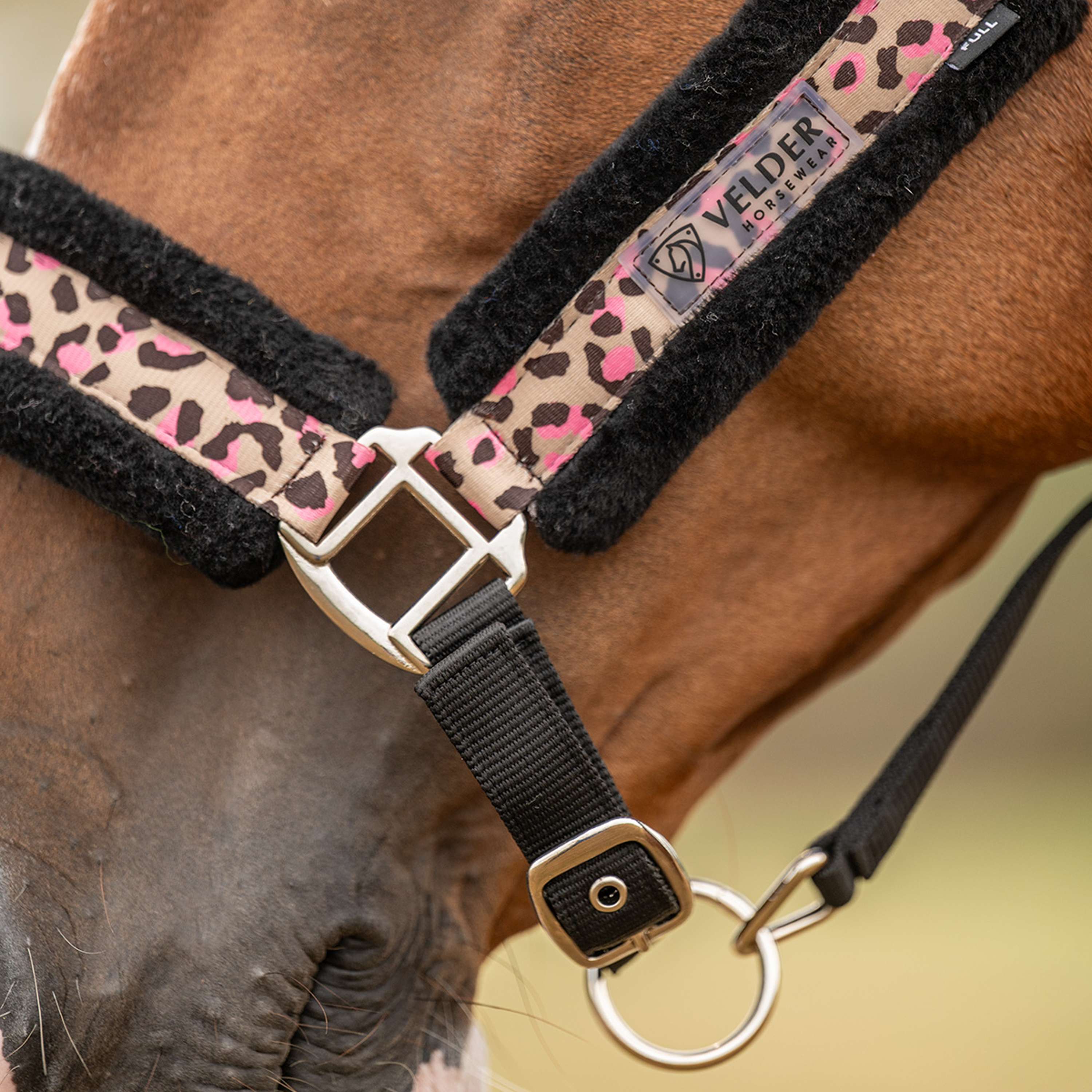 Velder Horsewear Essentials Halster Savanna Soft Sandstone Leopard