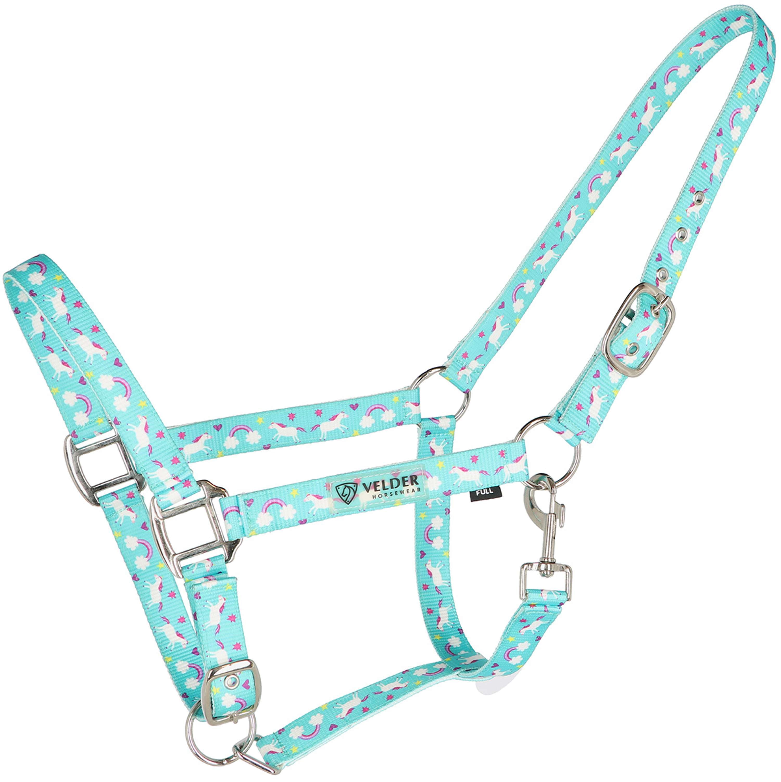 Velder Horsewear Essentials Halster Unicorn Blauw