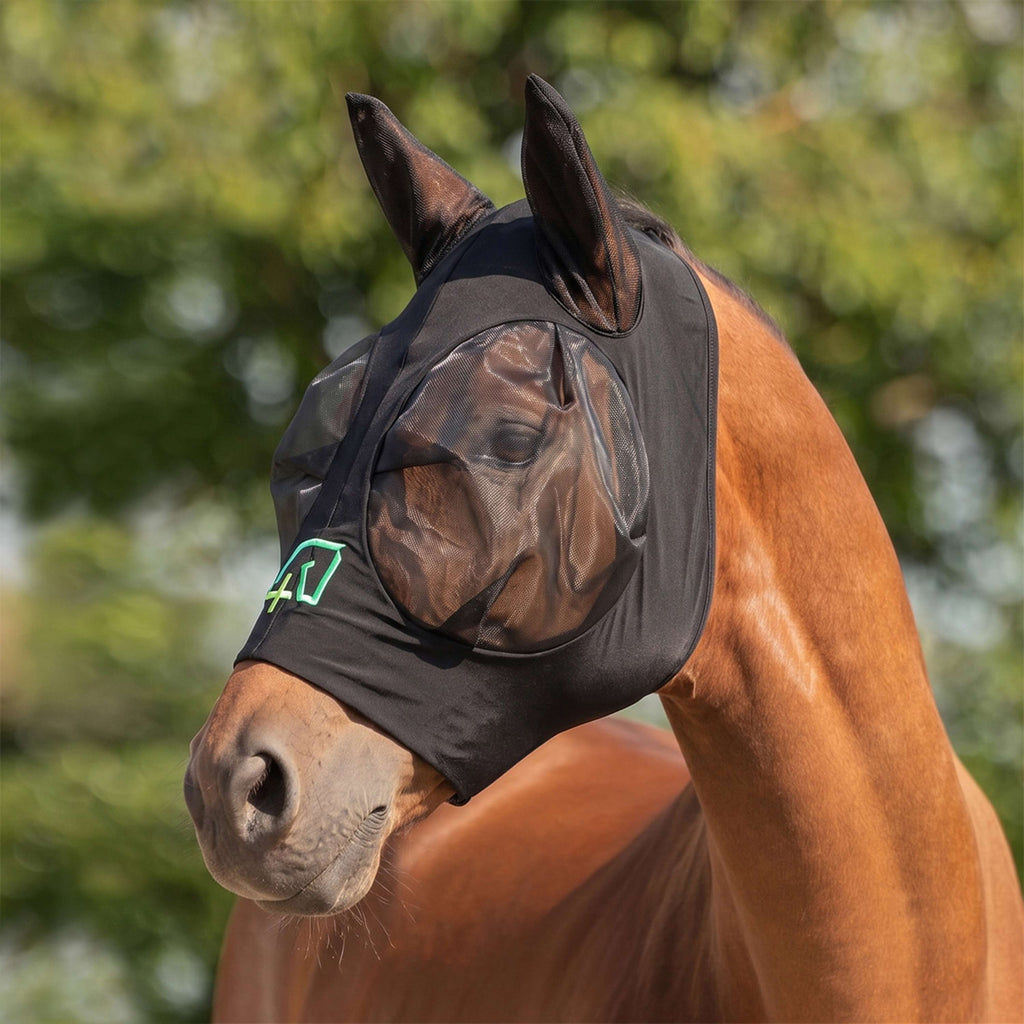 Agradi Horse Vliegenmasker Stretch Zwart