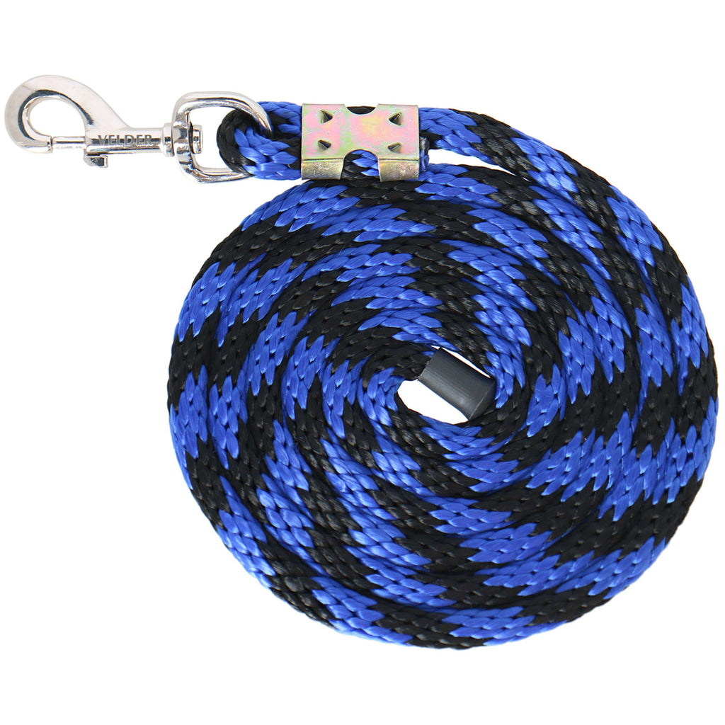 Velder Horsewear Halstertouw Colorful Stripe Blauw/Zwart