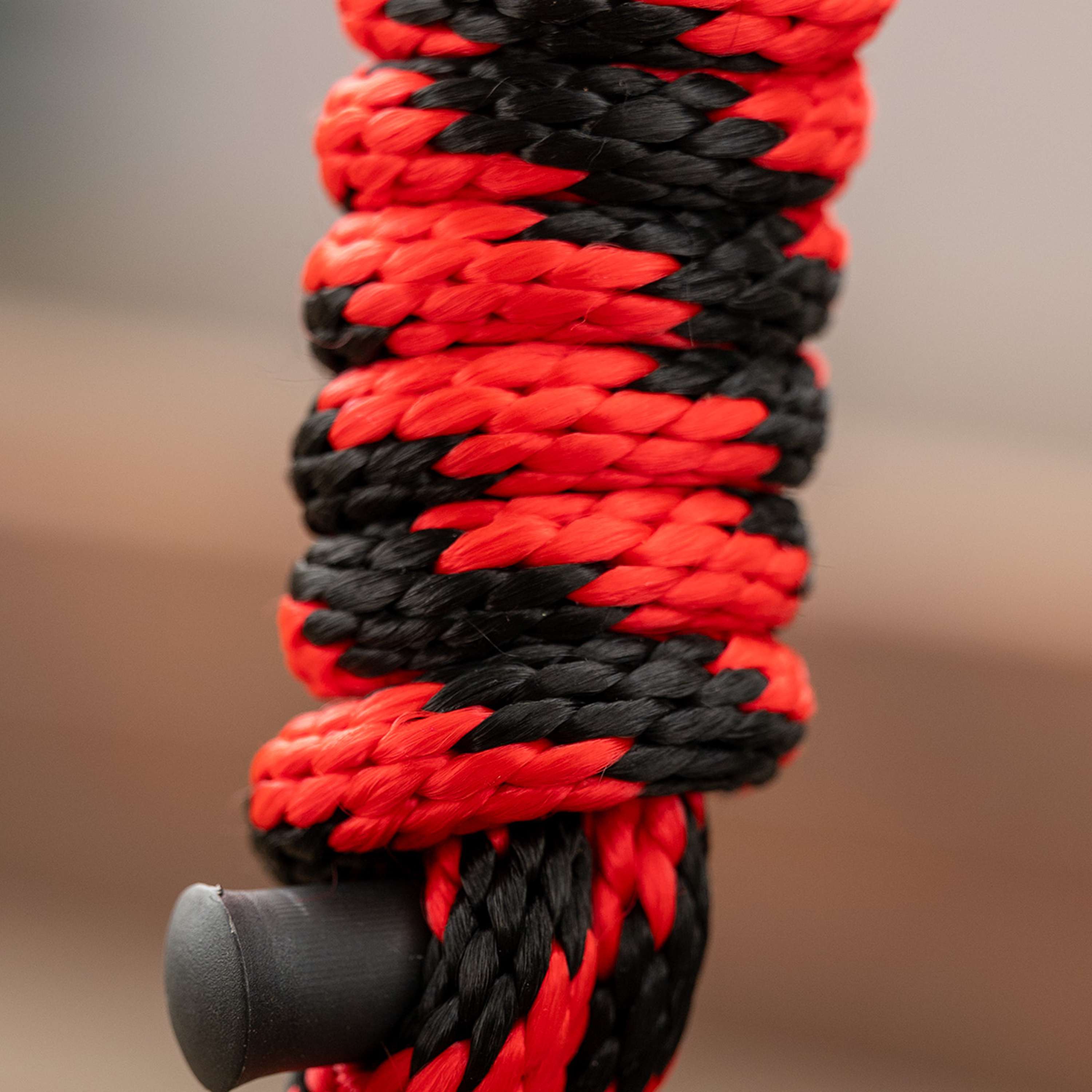 Velder Horsewear Halstertouw Colorful Stripe Rood/Zwart