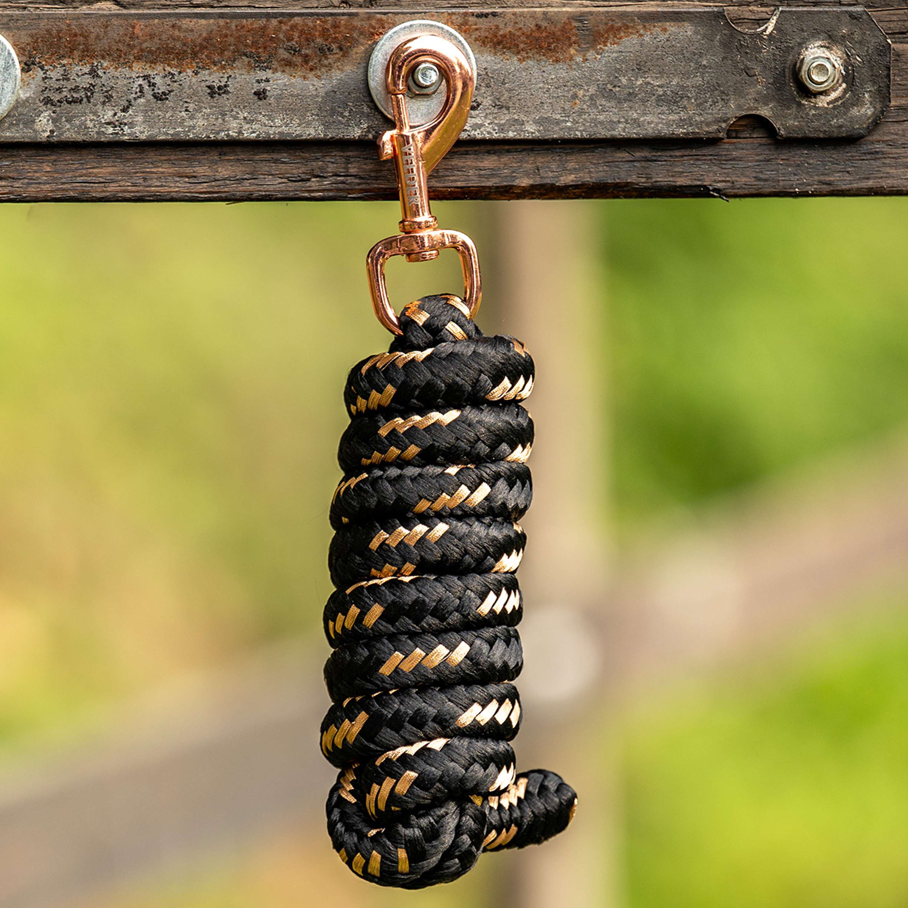 Velder Horsewear Halstertouw Bronze Zwart