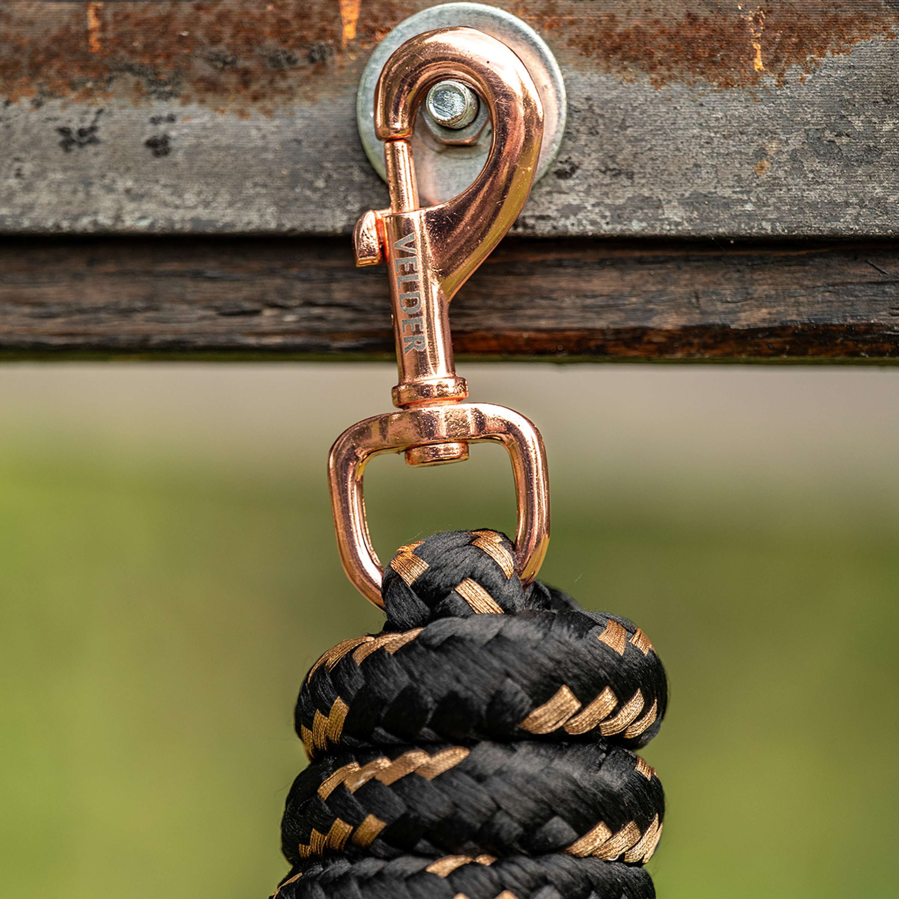 Velder Horsewear Halstertouw Bronze Zwart