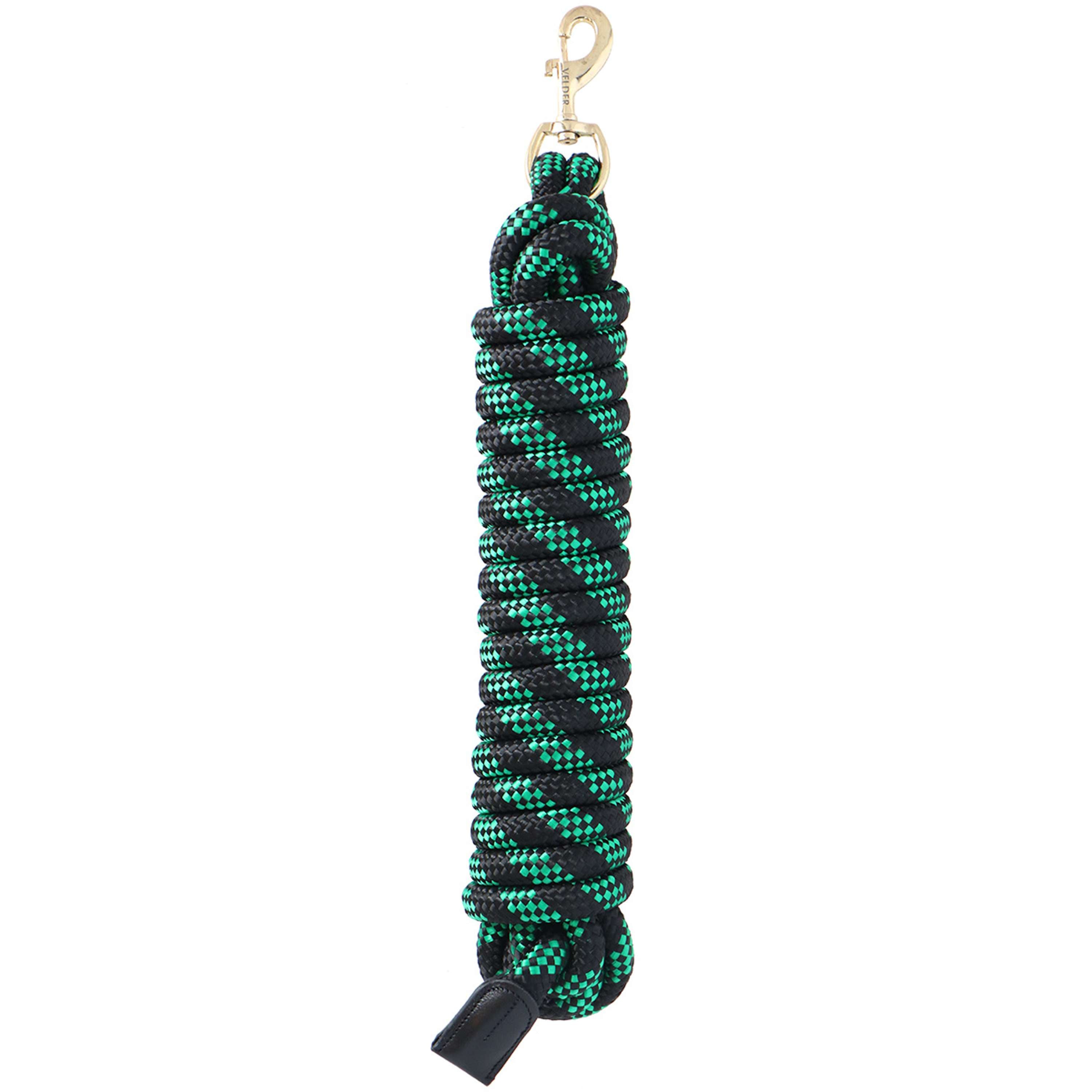 Velder Horsewear Halstertouw Zwart/Forest Green