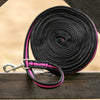 Velder Horsewear Longeerlijn Stripe Zwart/Roze