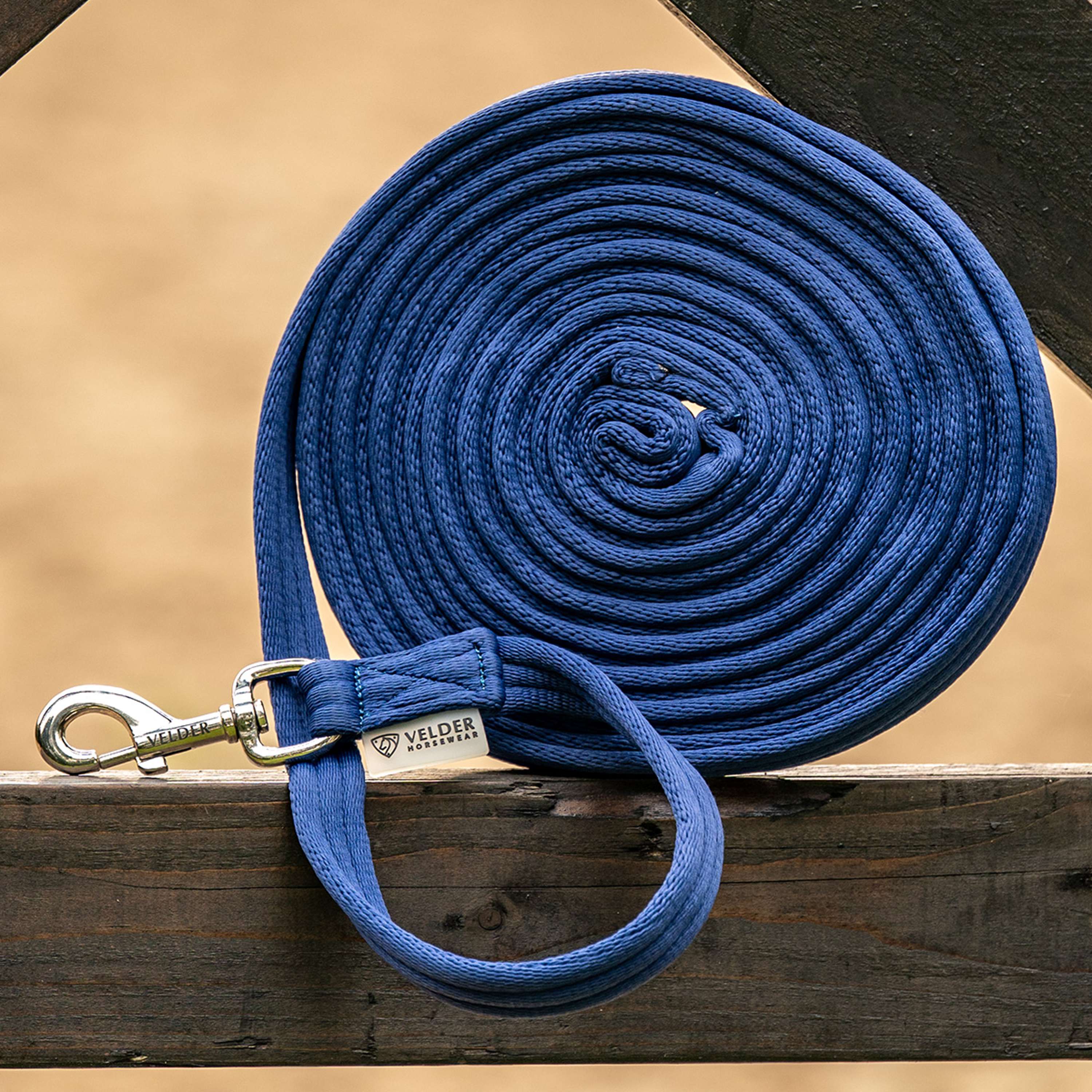 Velder Horsewear Longeerlijn Navy