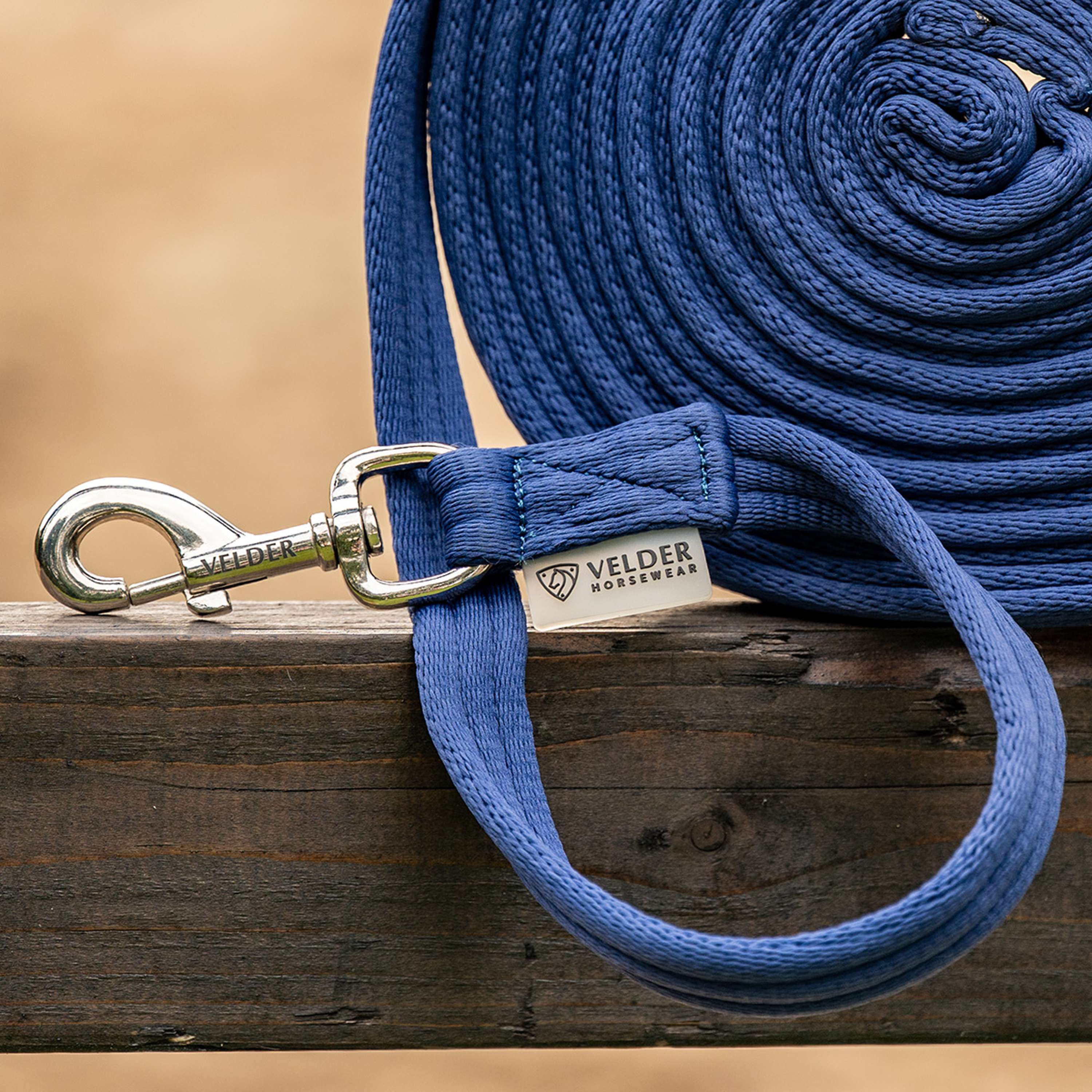 Velder Horsewear Longeerlijn Navy