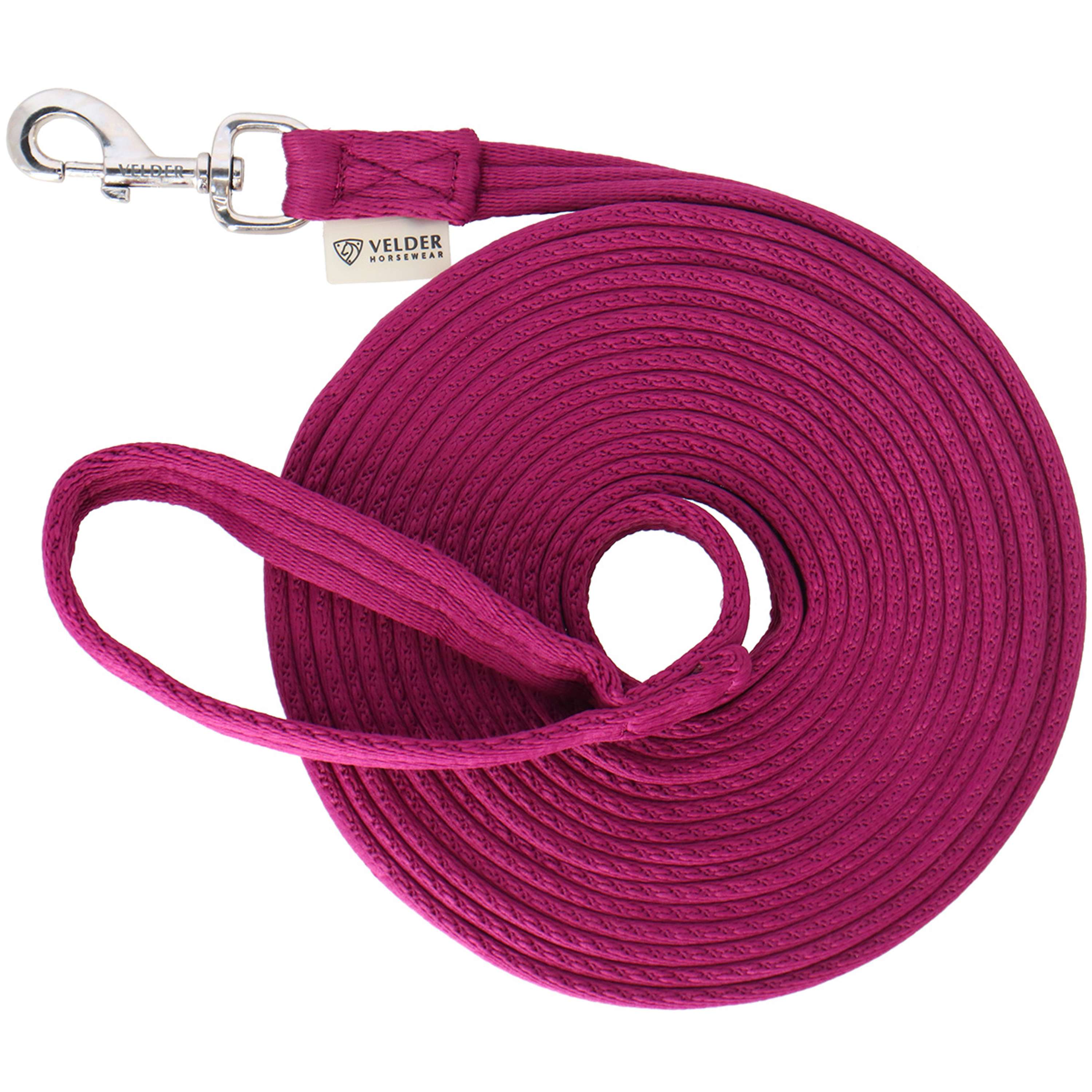 Velder Horsewear Longeerlijn Boysenberry