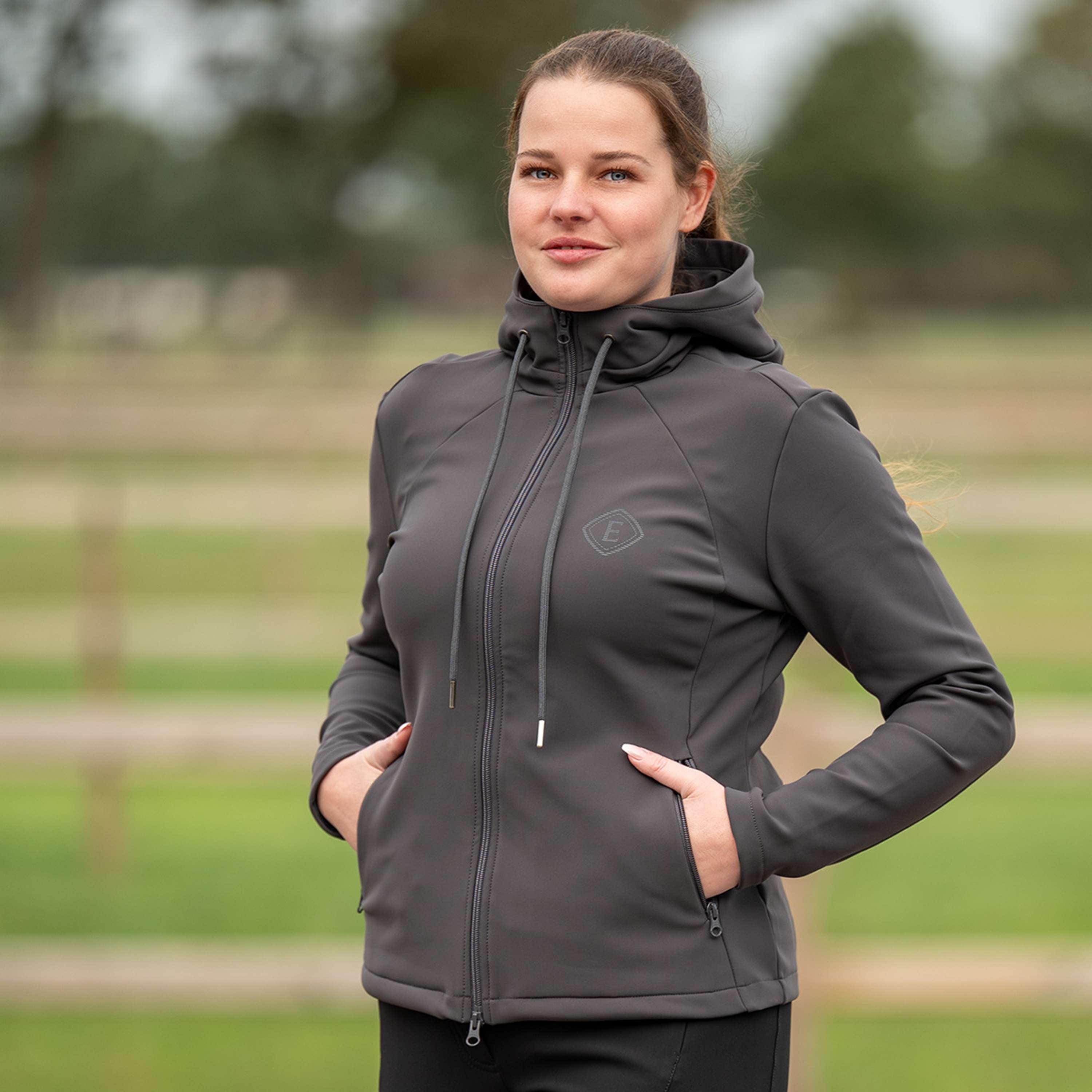 Elvera Equestrian Trainingsvest EEVirella Graphite