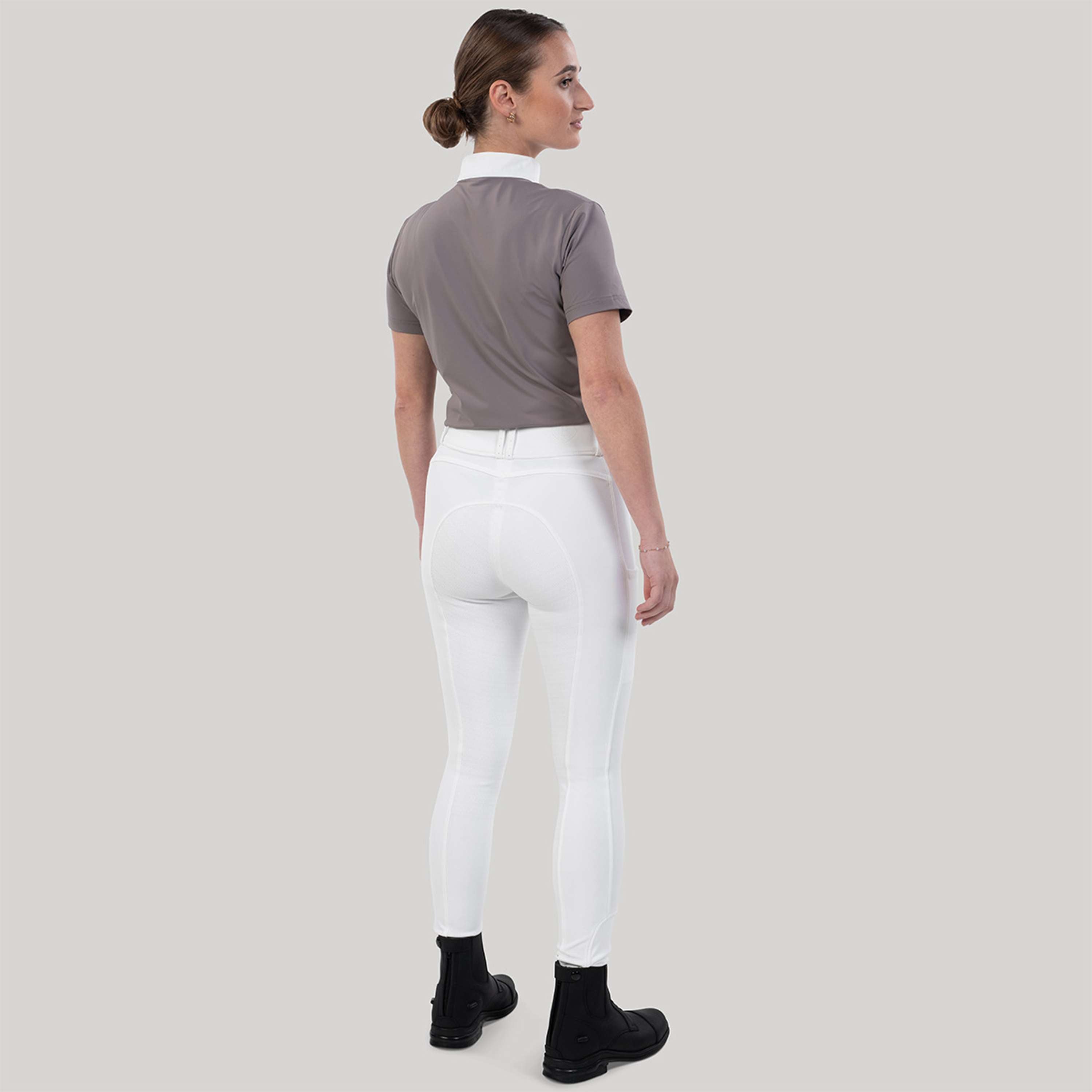 Elvera Equestrian Rijbroek Performance Bling Wit