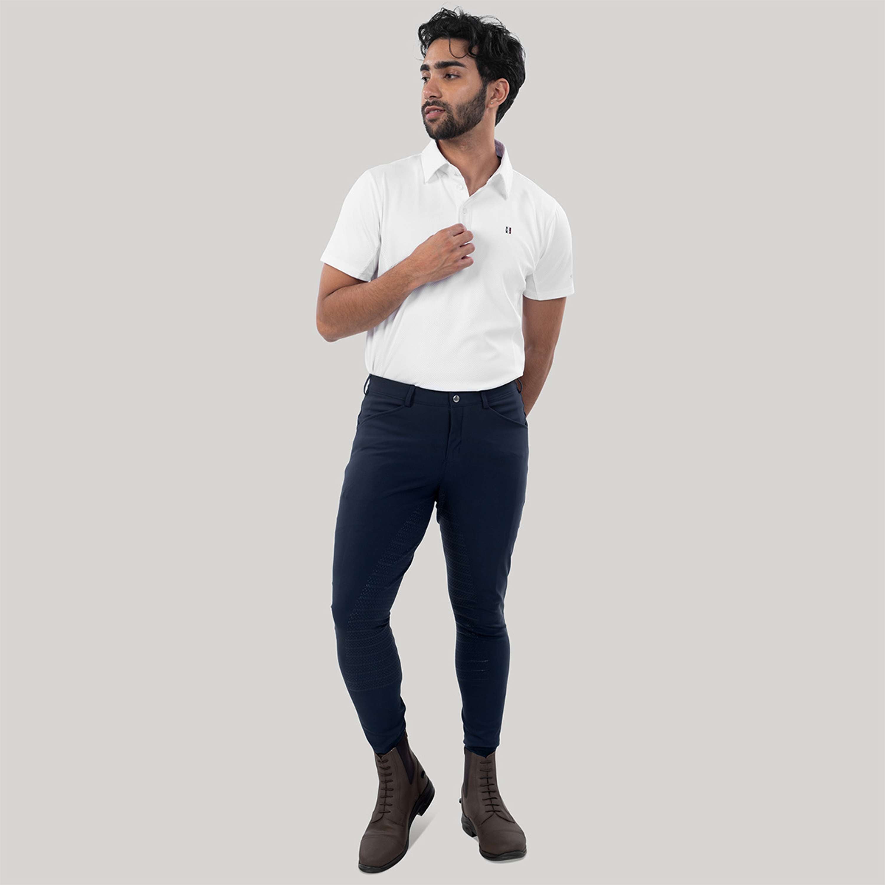 Elvera Equestrian Rijbroek Dual Core Pro Heren Salute