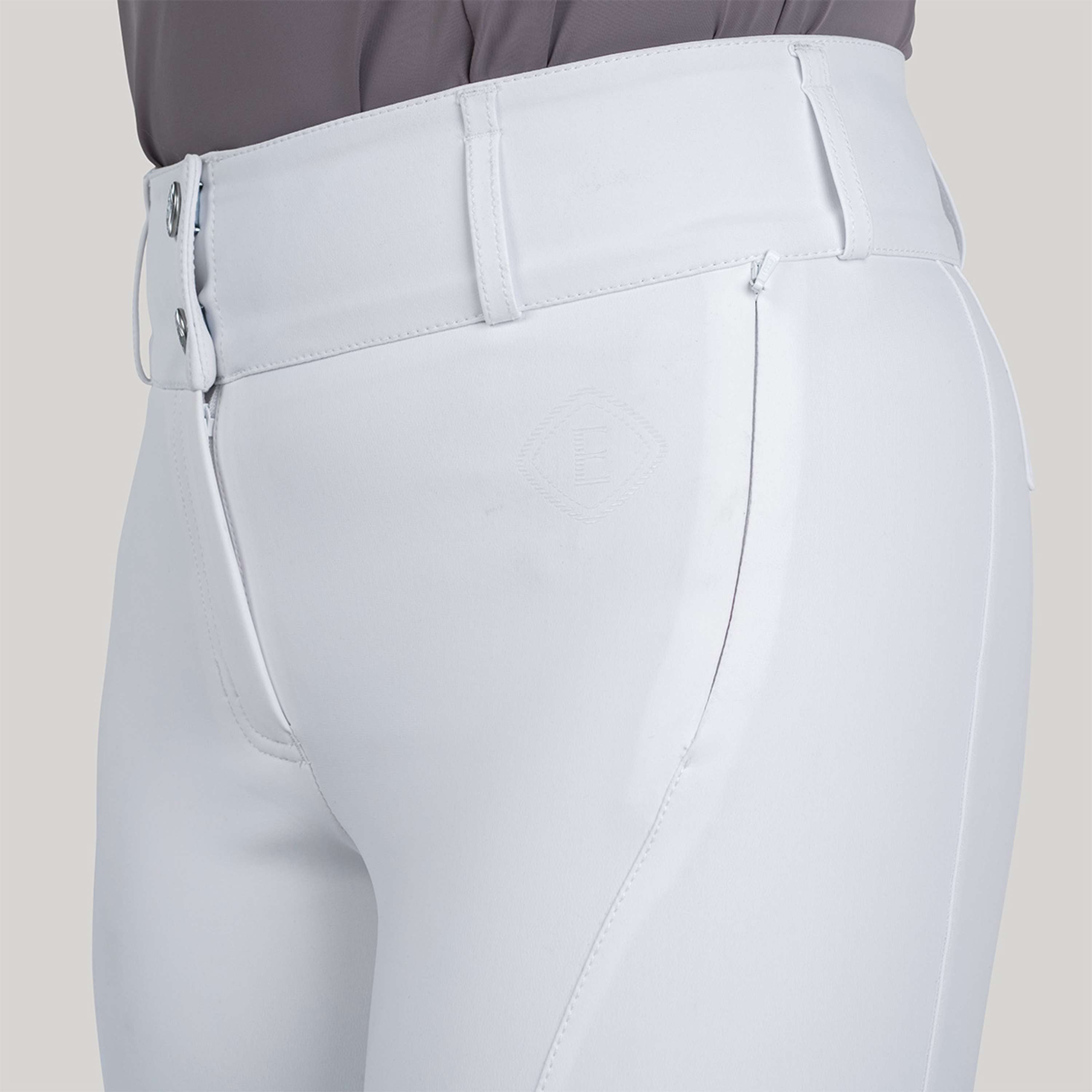 Elvera Equestrian Rijbroek Sensitive Pro Wit
