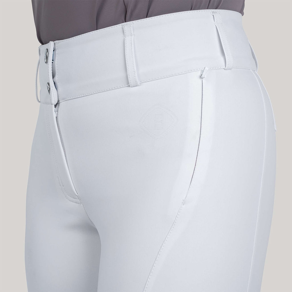 Elvera Equestrian Rijbroek Sensitive Pro Wit