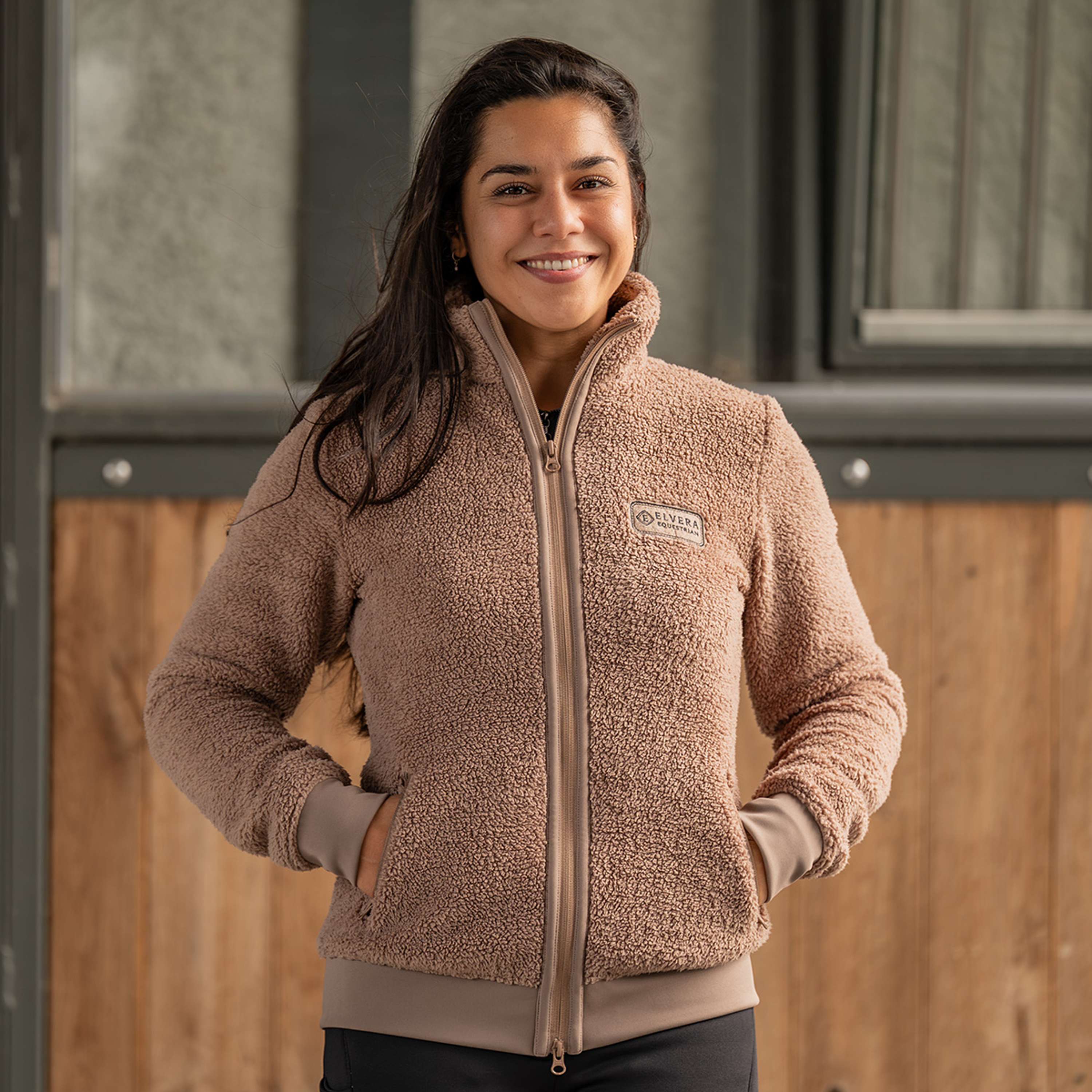 Elvera Equestrian Fleecevest EEDaphne Taupe