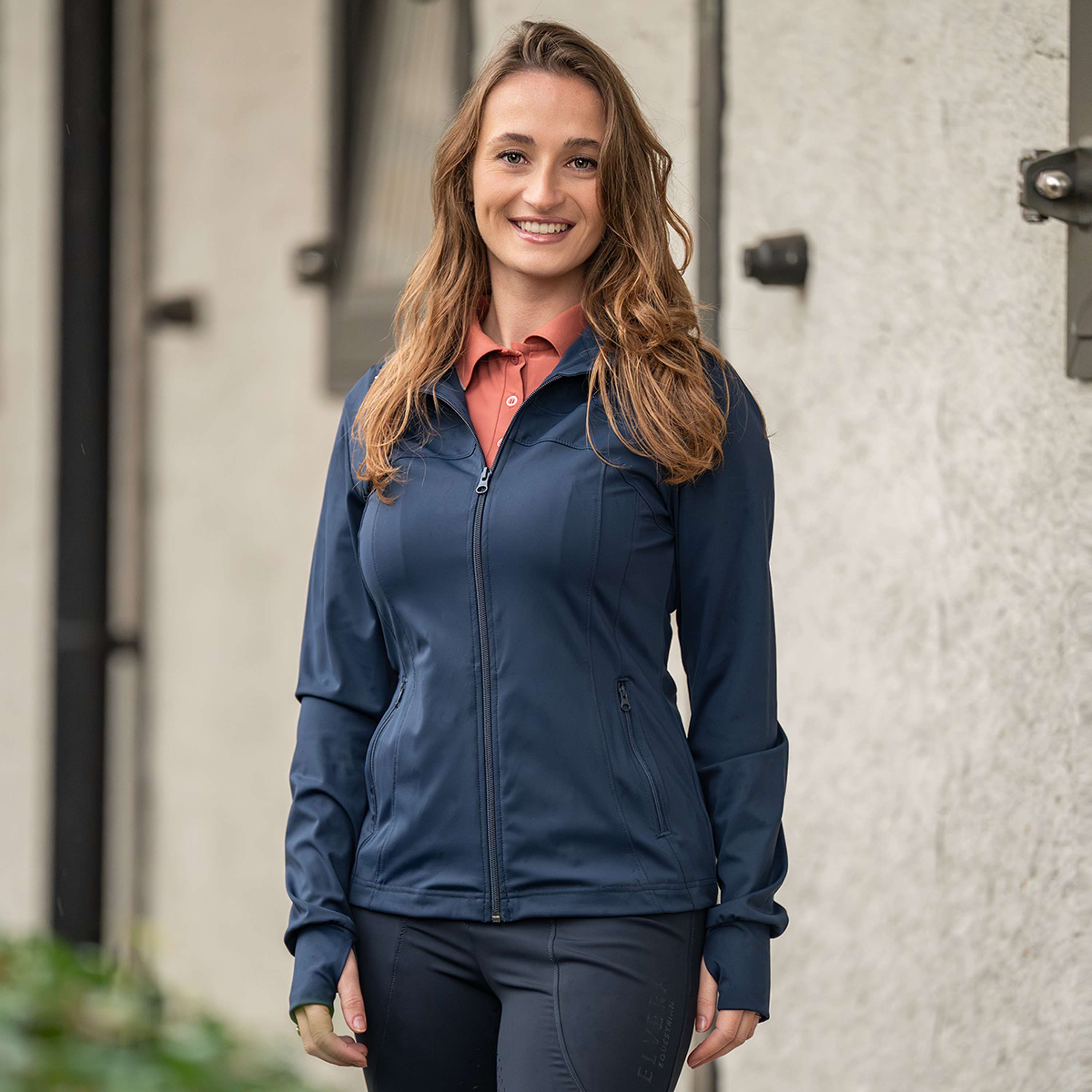Elvera Equestrian Trainingsvest EEDemi Navy