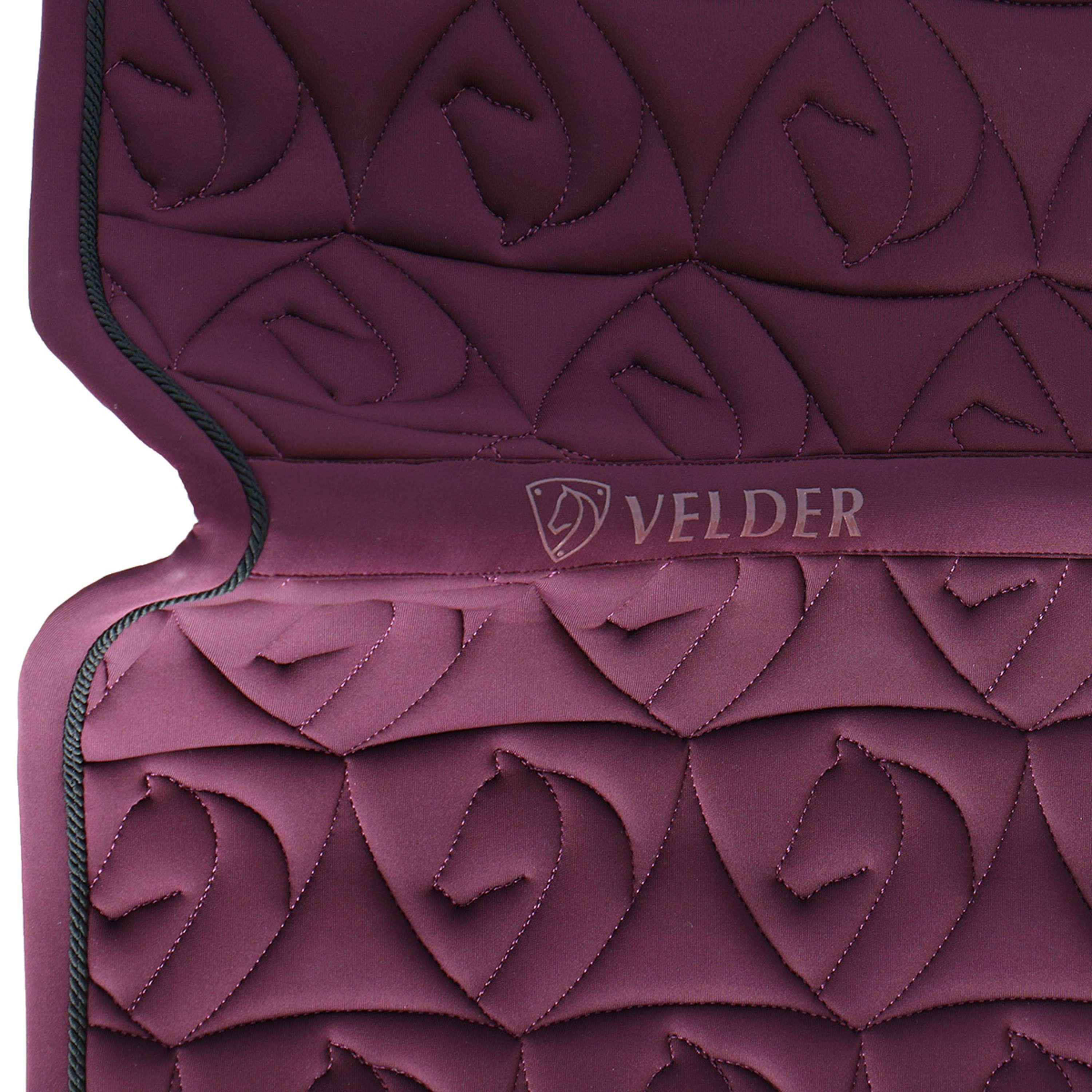 Velder Horsewear Zadeldekje Unibeau Dressuur Burgundy