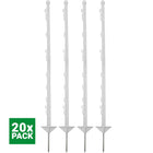 Agradi Power Weidepaal Classic Dubbel 105cm 20 Stuks Wit