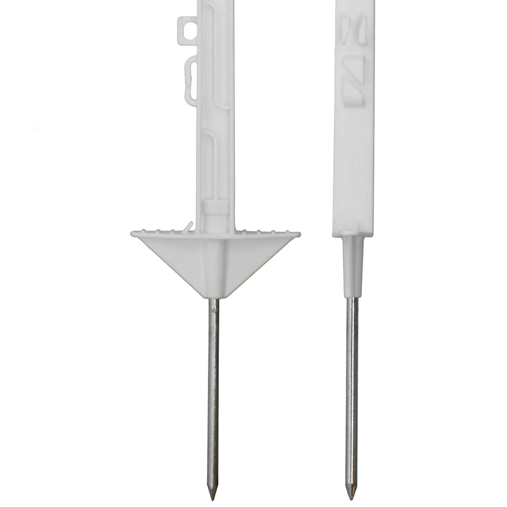 Agradi Power Weidepaal Classic Dubbel 105cm 20 Stuks Wit