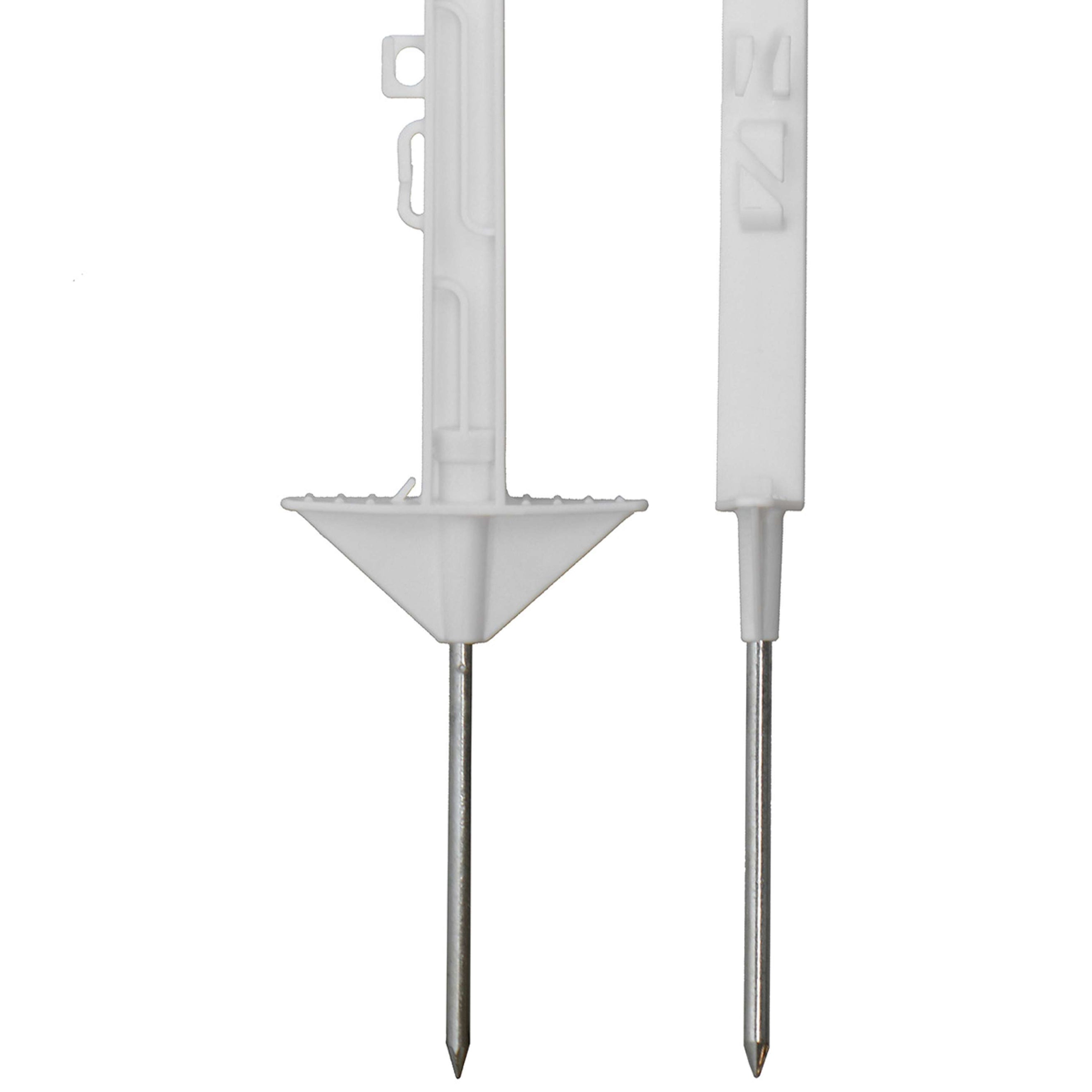 Agradi Power Weidepaal Classic Dubbel 105cm 20 Stuks Wit