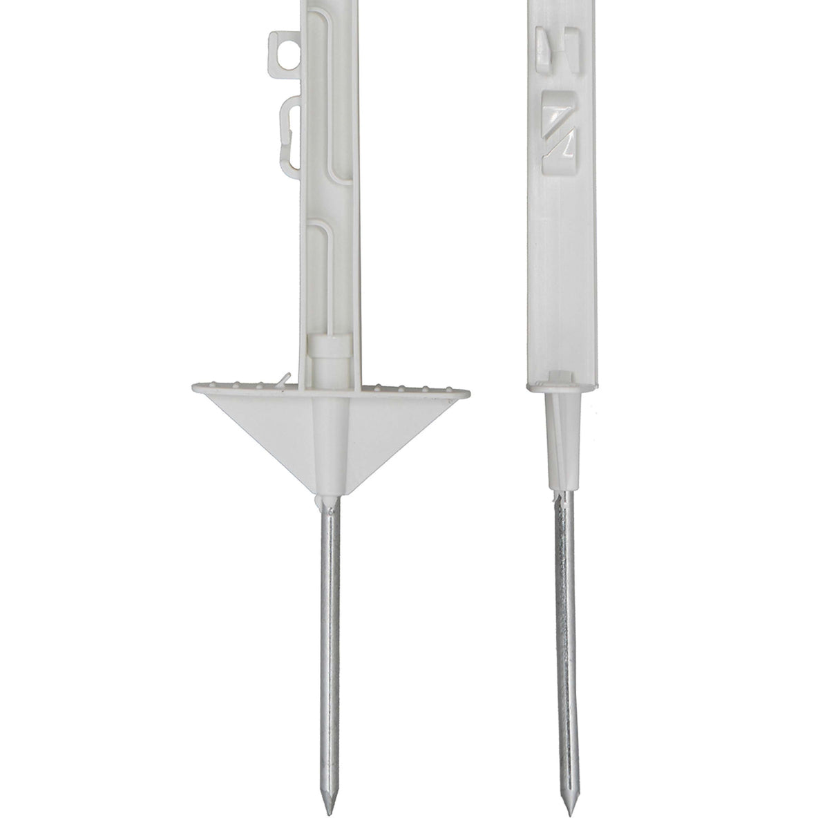 Agradi Power Weidepaal Classic Dubbel 150cm 20 Stuks Wit