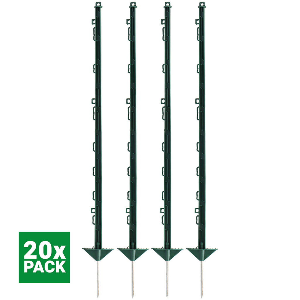 Agradi Power Weidepaal Classic Dubbel 105cm 20 Stuks Groen