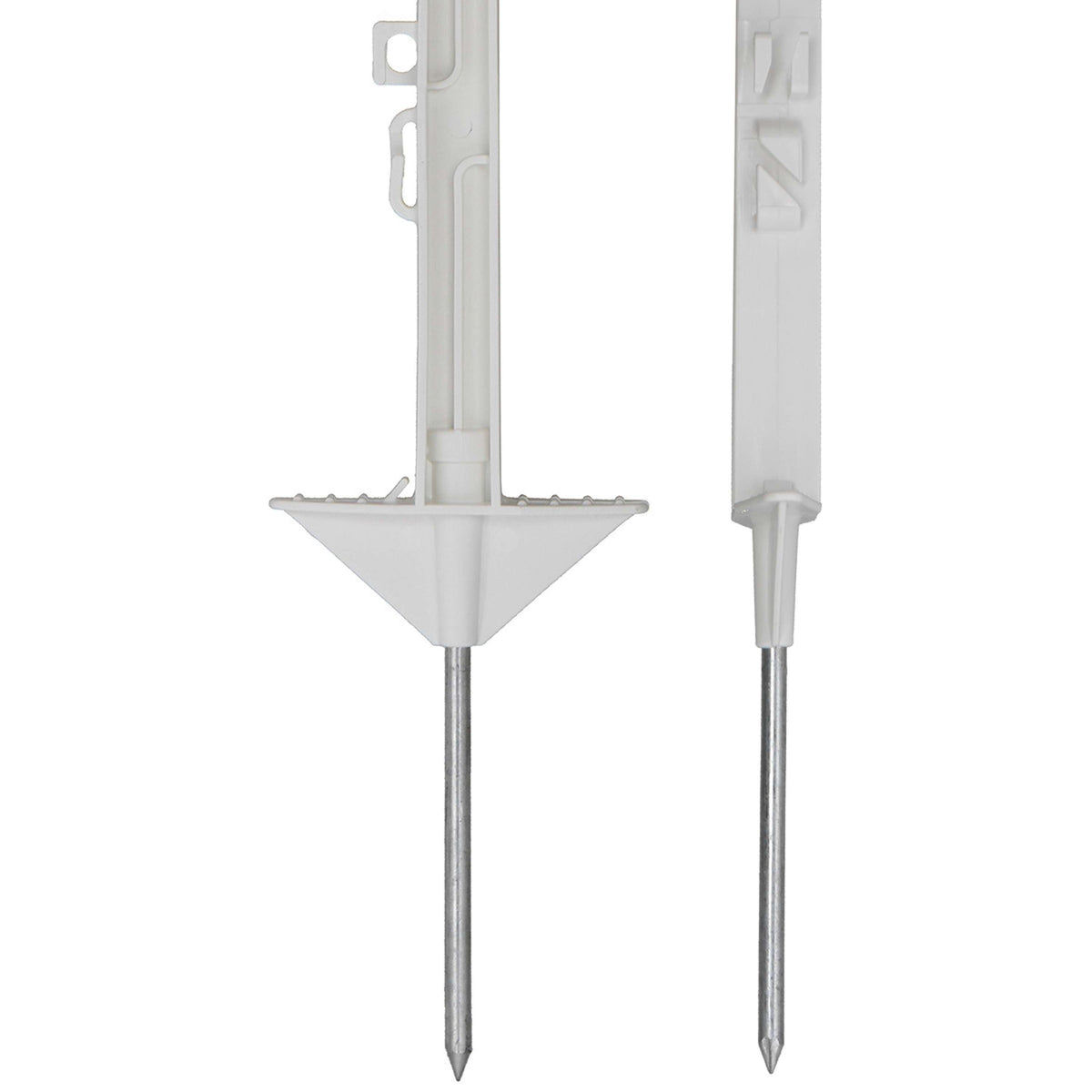 Agradi Power Weidepaal Classic Dubbel 75cm 20 Stuks Wit