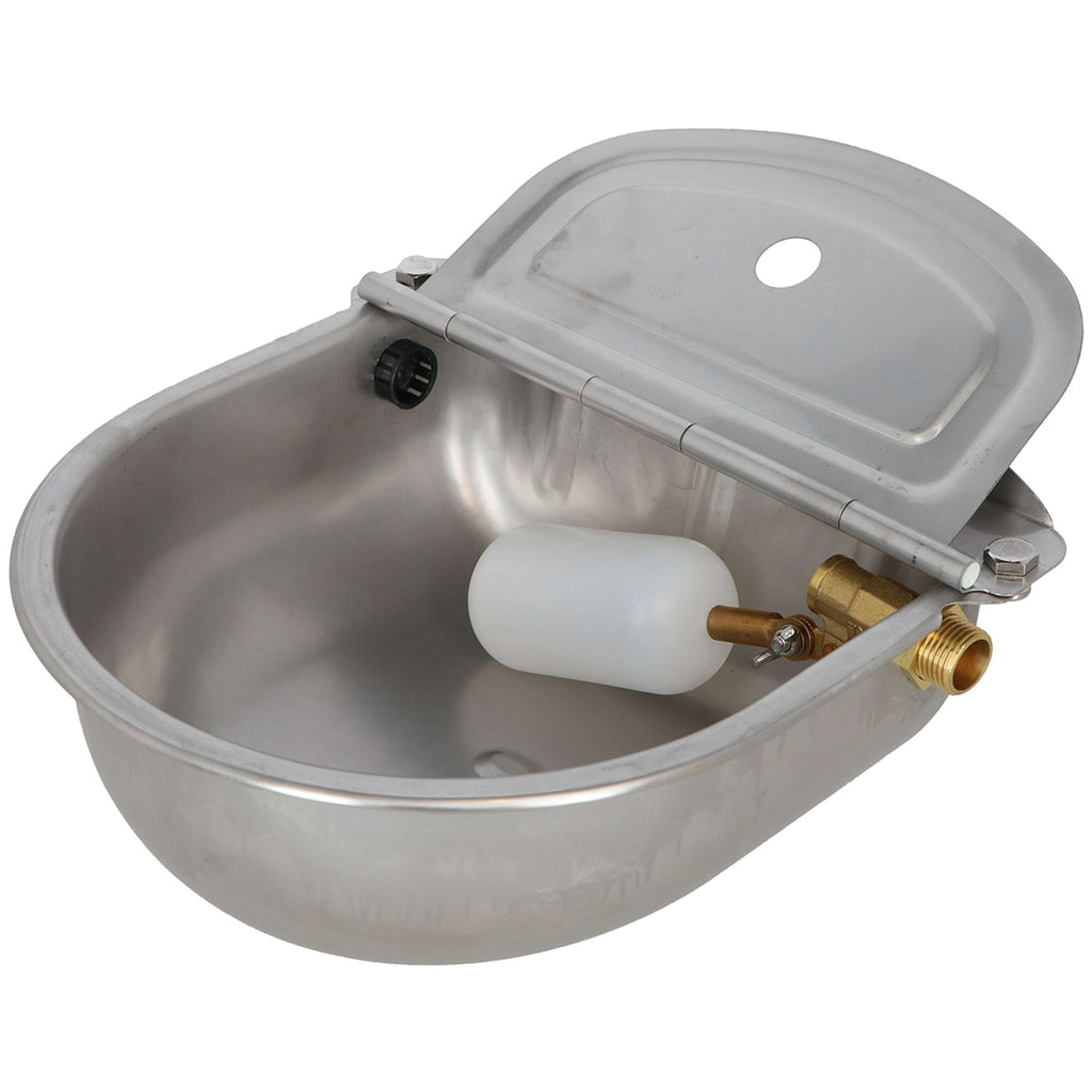 Agradi Horse Drinkbak met Vlotter Stainless Steel