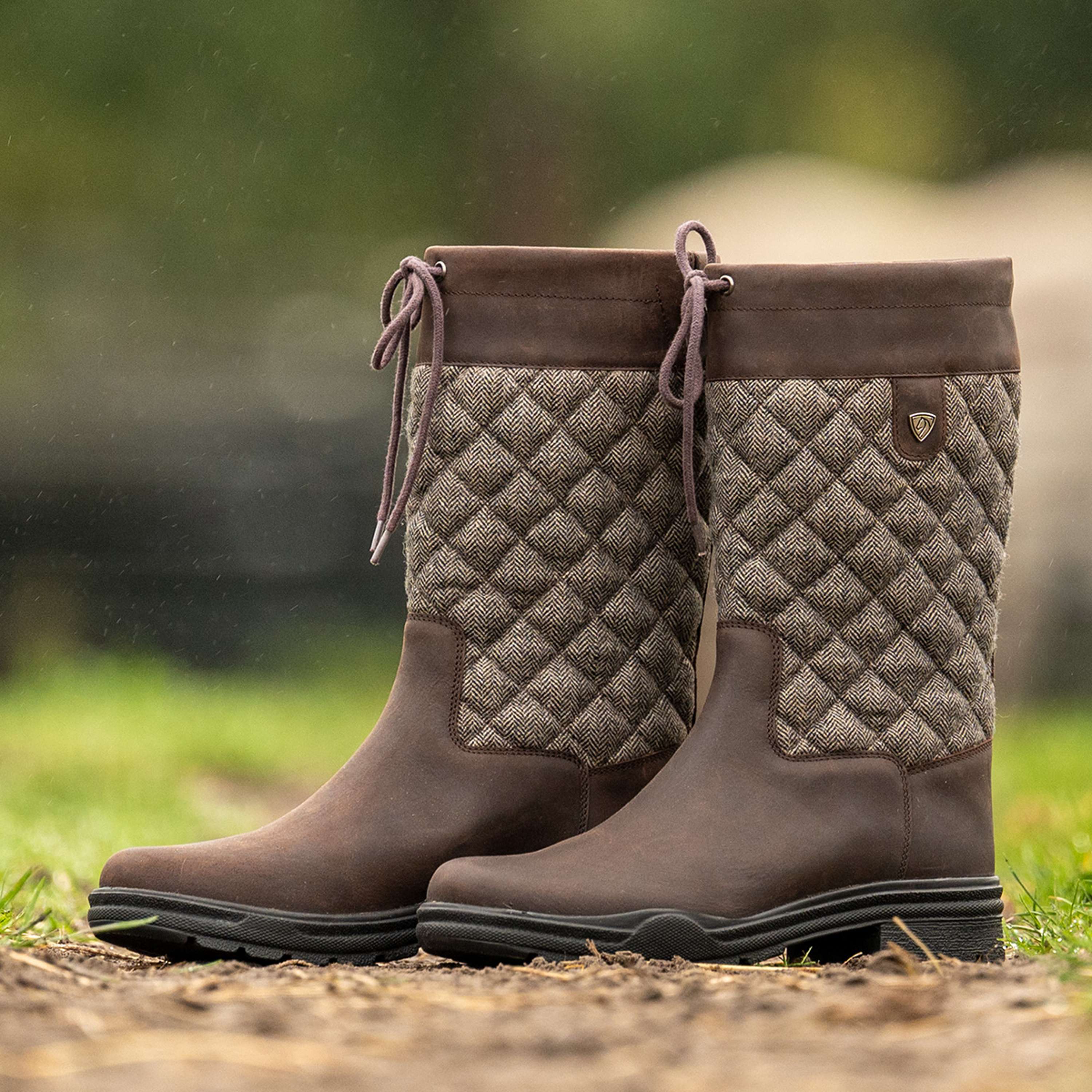 Velder Footwear Outdoorlaarzen Delphina Bruin/Tweed