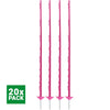 Agradi Power Weidepaal Classic Dubbel 150cm 20 Stuks Roze