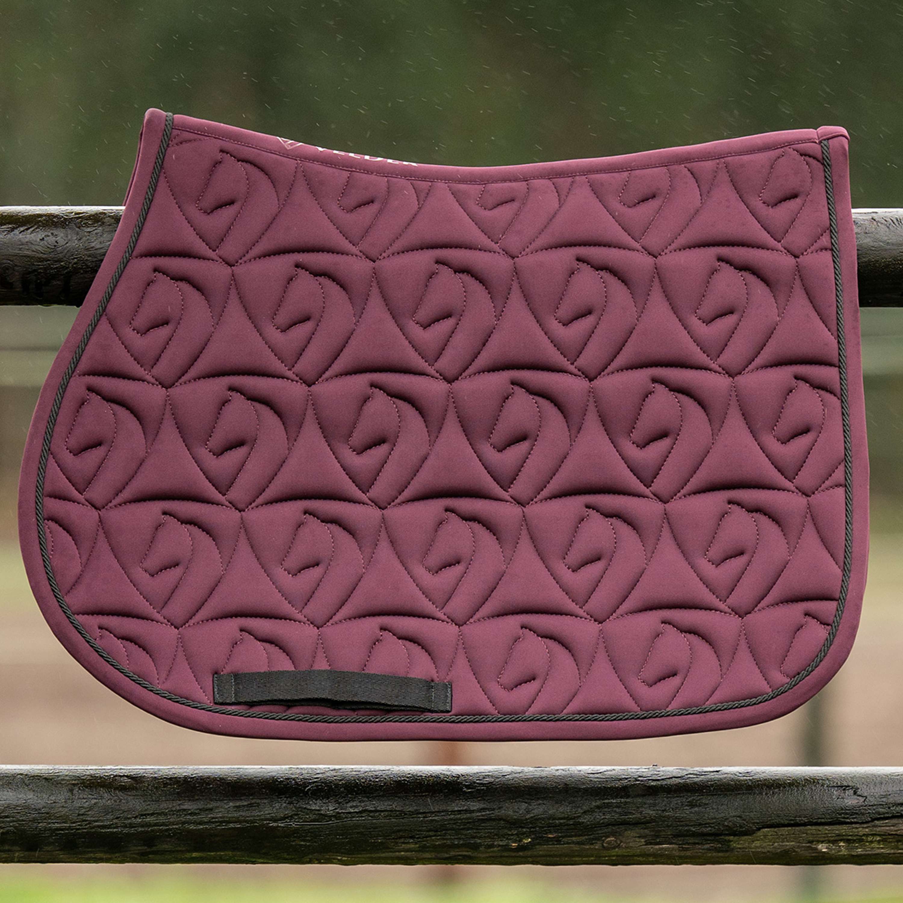 Velder Horsewear Zadeldekje Unibeau Springen Burgundy