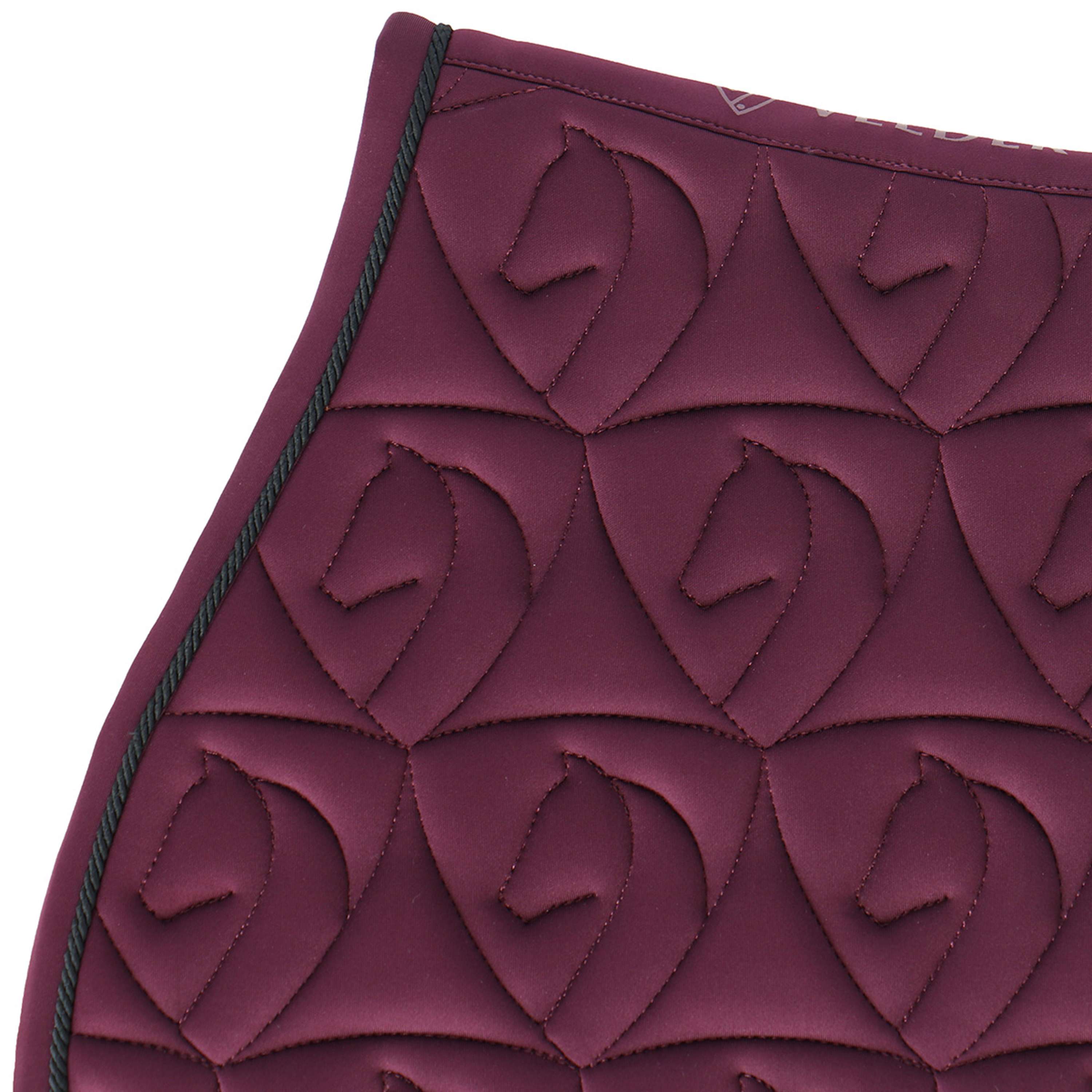 Velder Horsewear Zadeldekje Unibeau Springen Burgundy