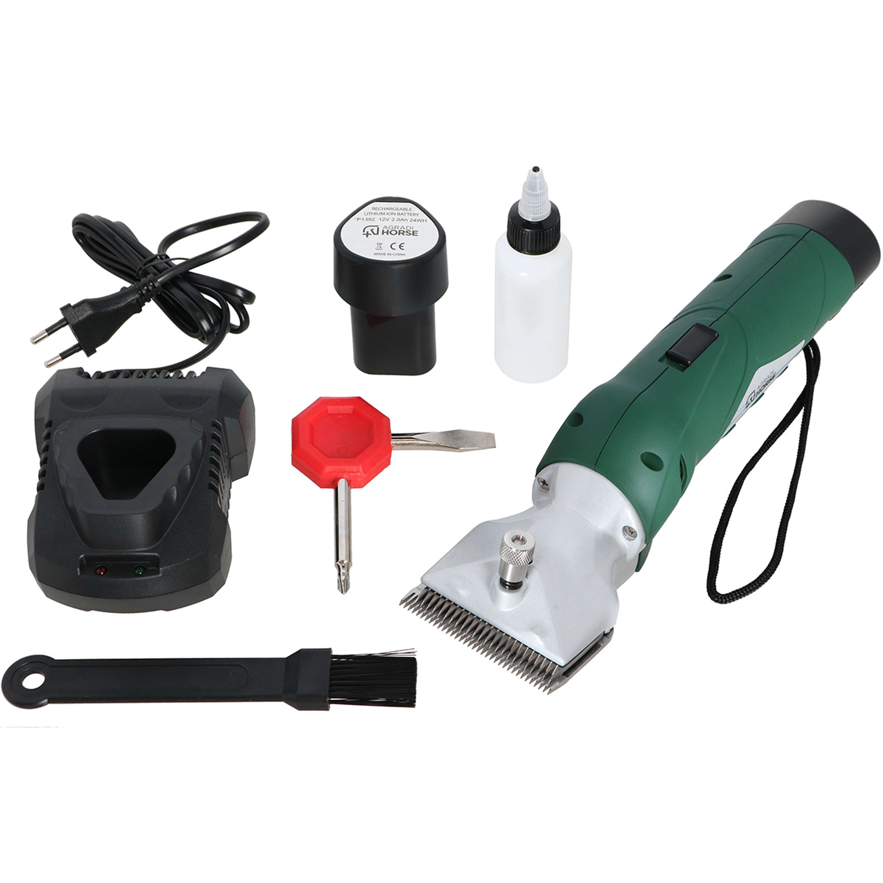 Agradi Horse Accu Scheermachine HC-2600 Groen