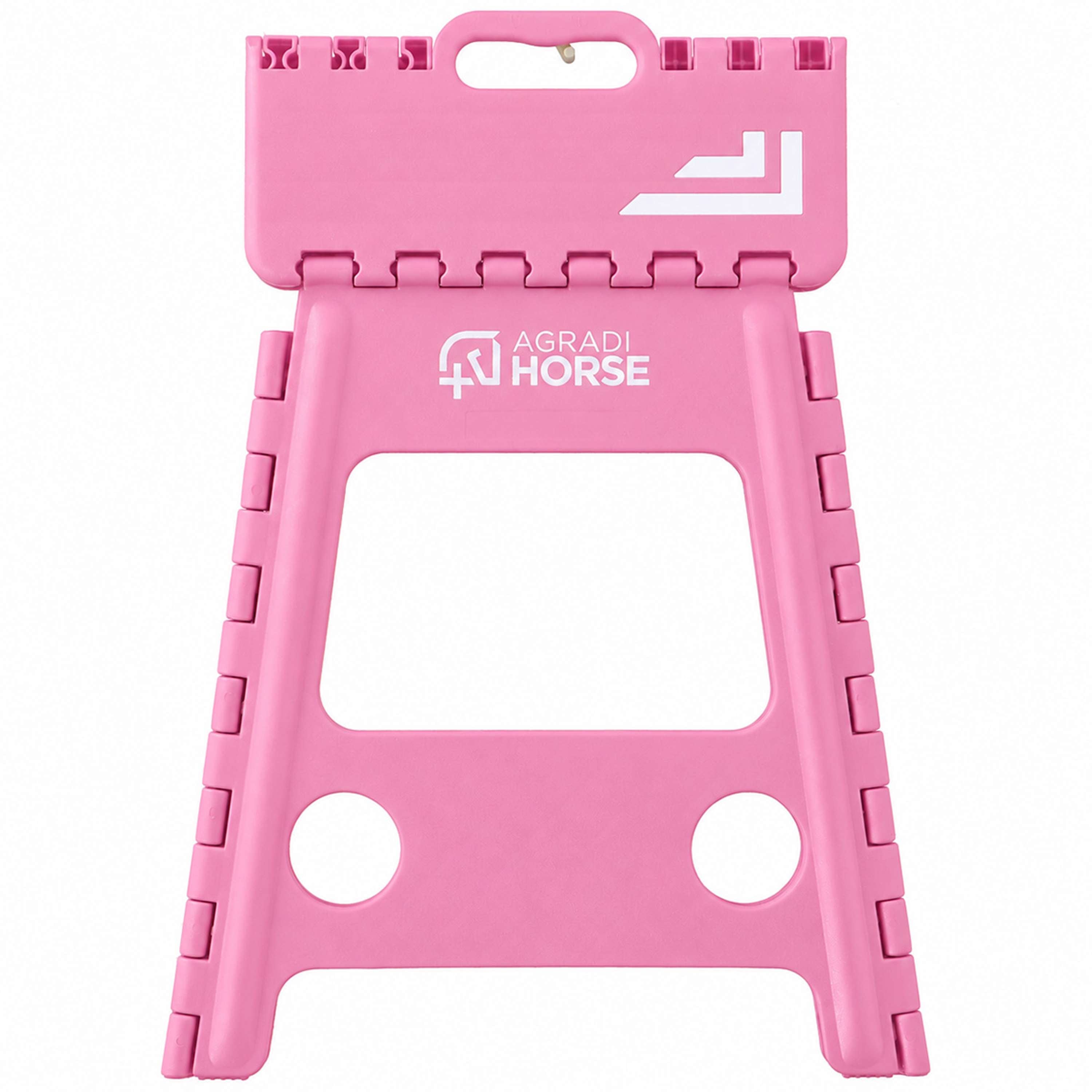 Agradi Horse Opstapje Opvouwbaar Roze