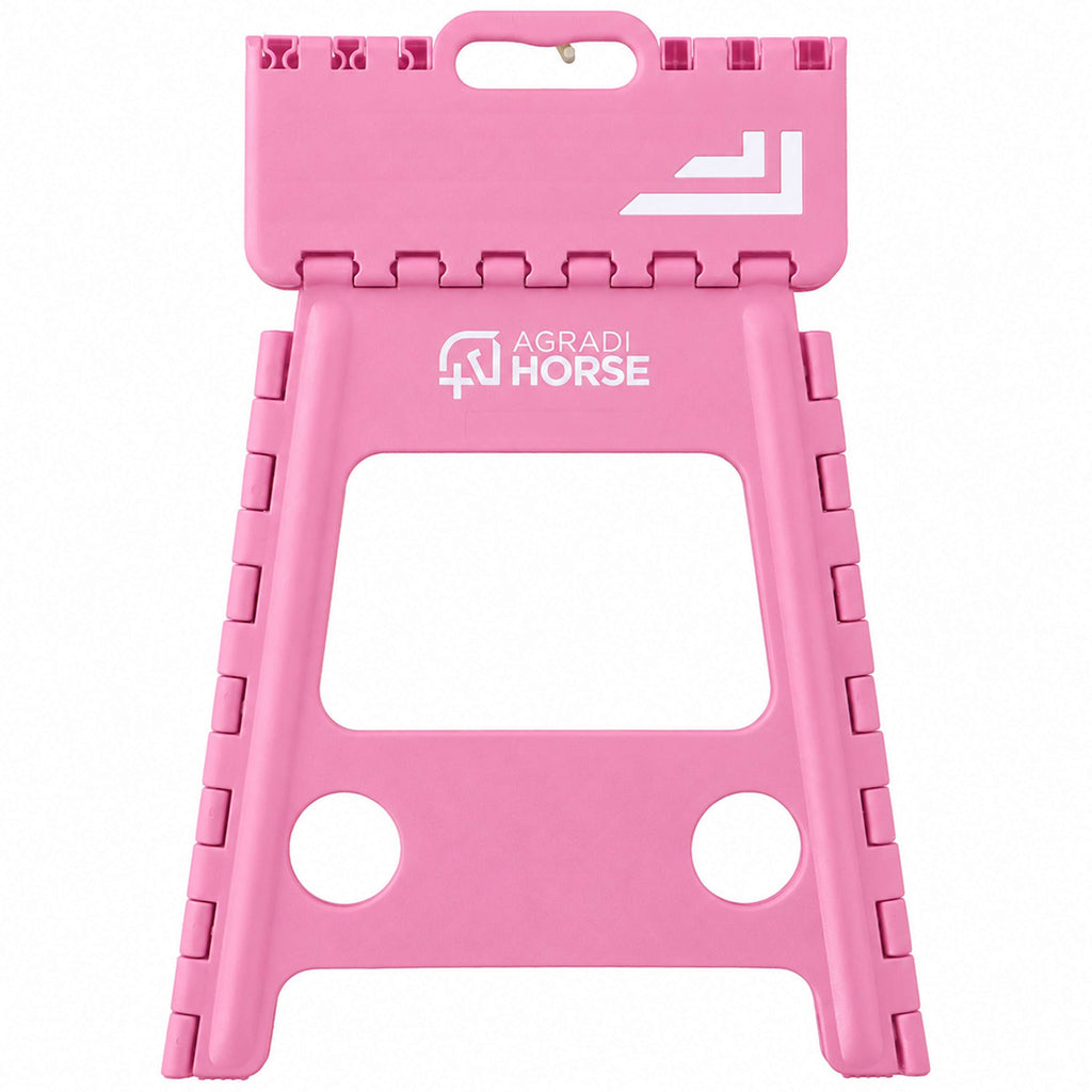 Agradi Horse Opstapje Opvouwbaar Roze