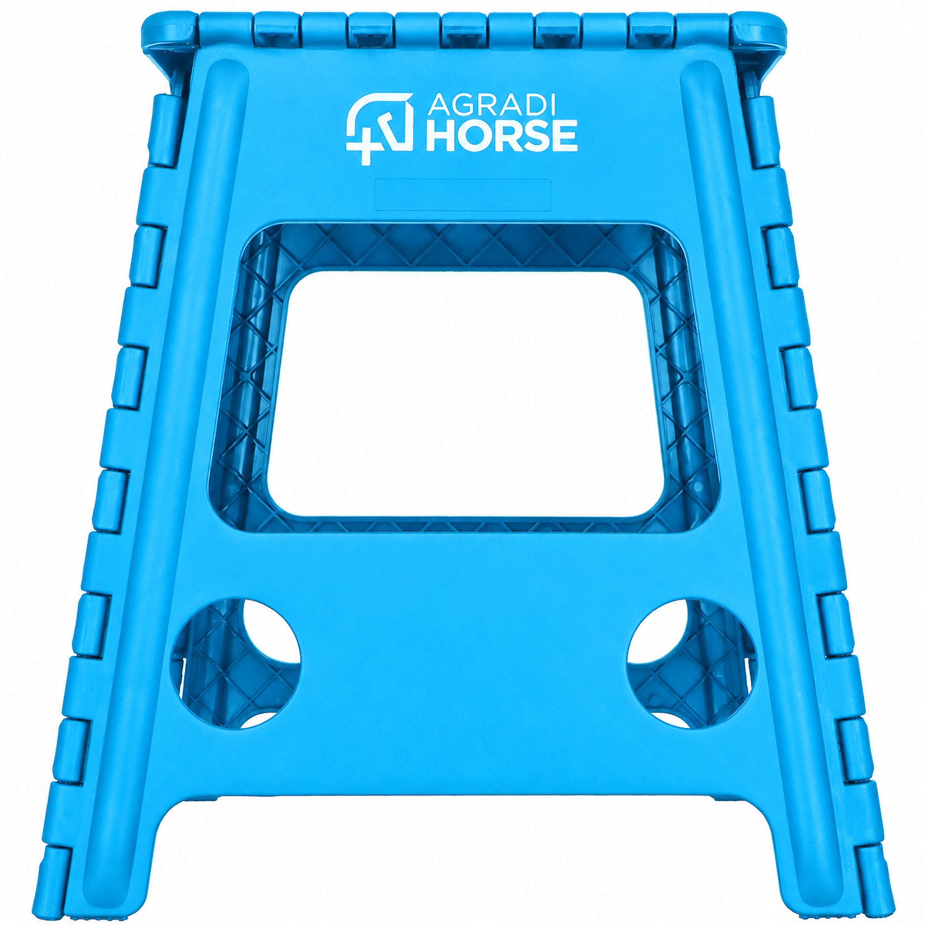 Agradi Horse Opstapje Opvouwbaar Blauw