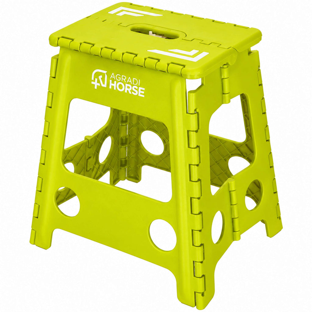 Agradi Horse Opstapje Opvouwbaar Lime Green