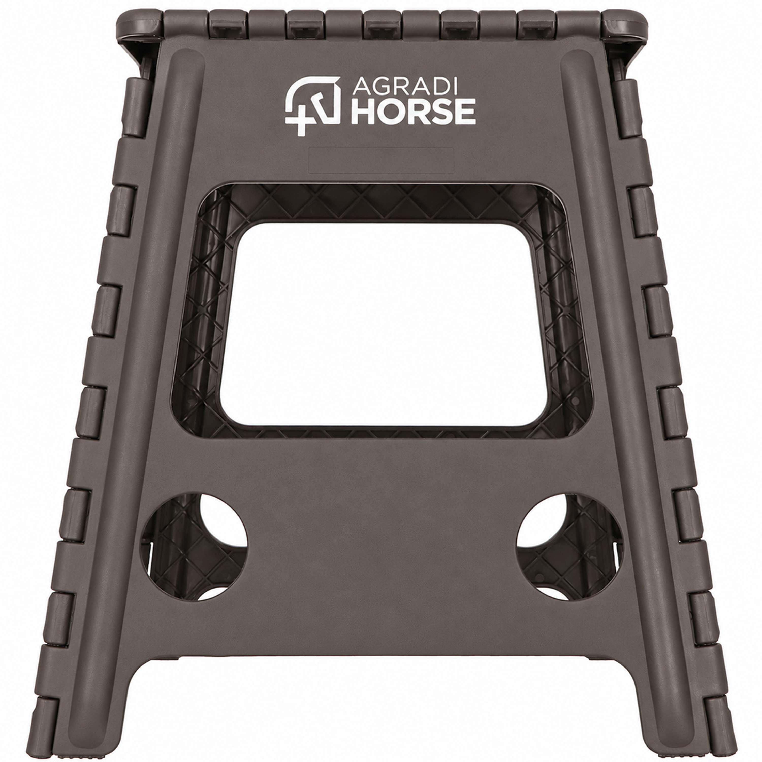 Agradi Horse Opstapje Opvouwbaar Bruin