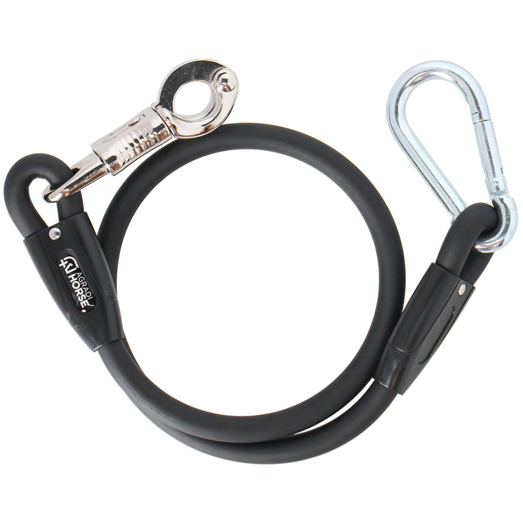 Agradi Horse Vastzetlijn Silicone Zwart
