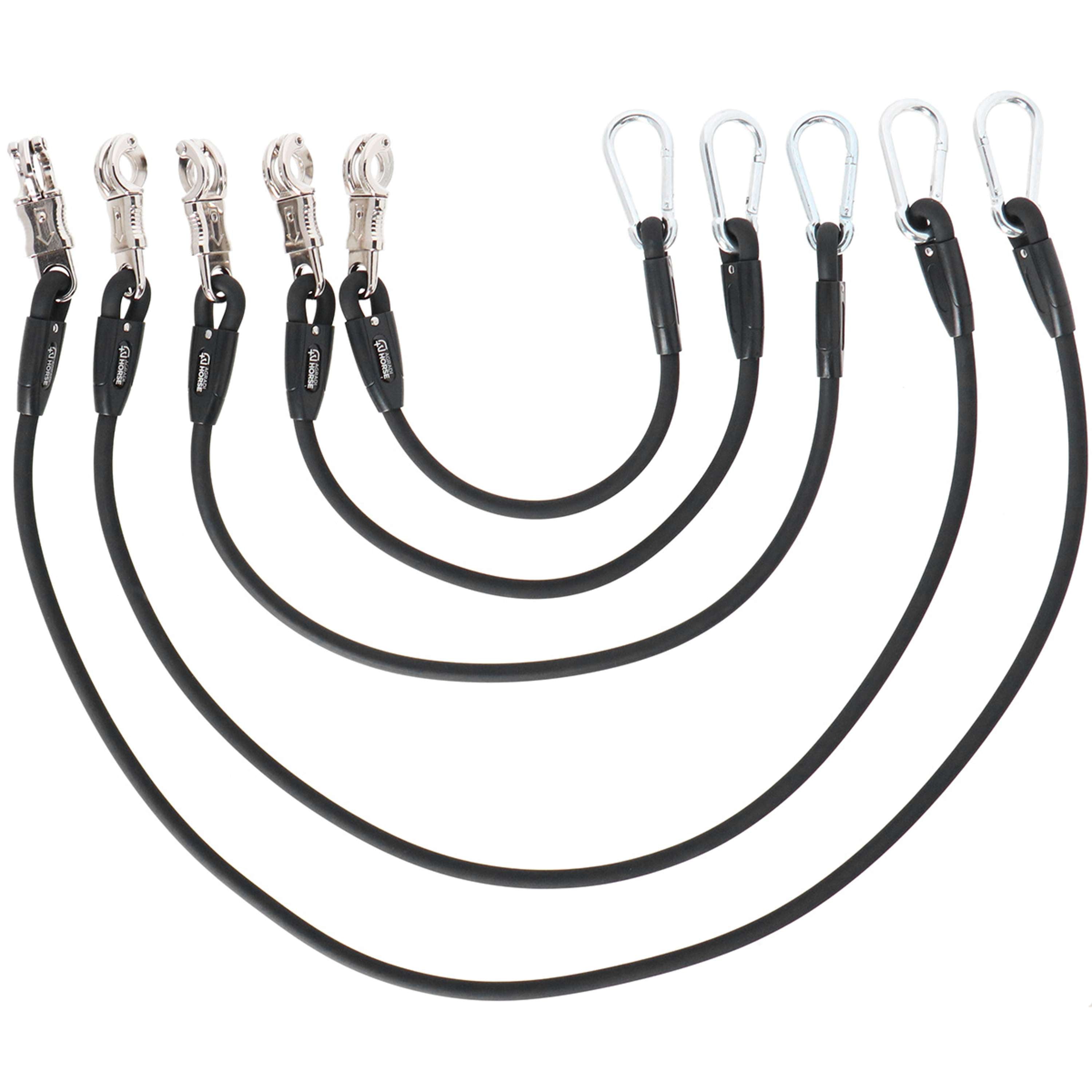 Agradi Horse Vastzetlijn Silicone Zwart