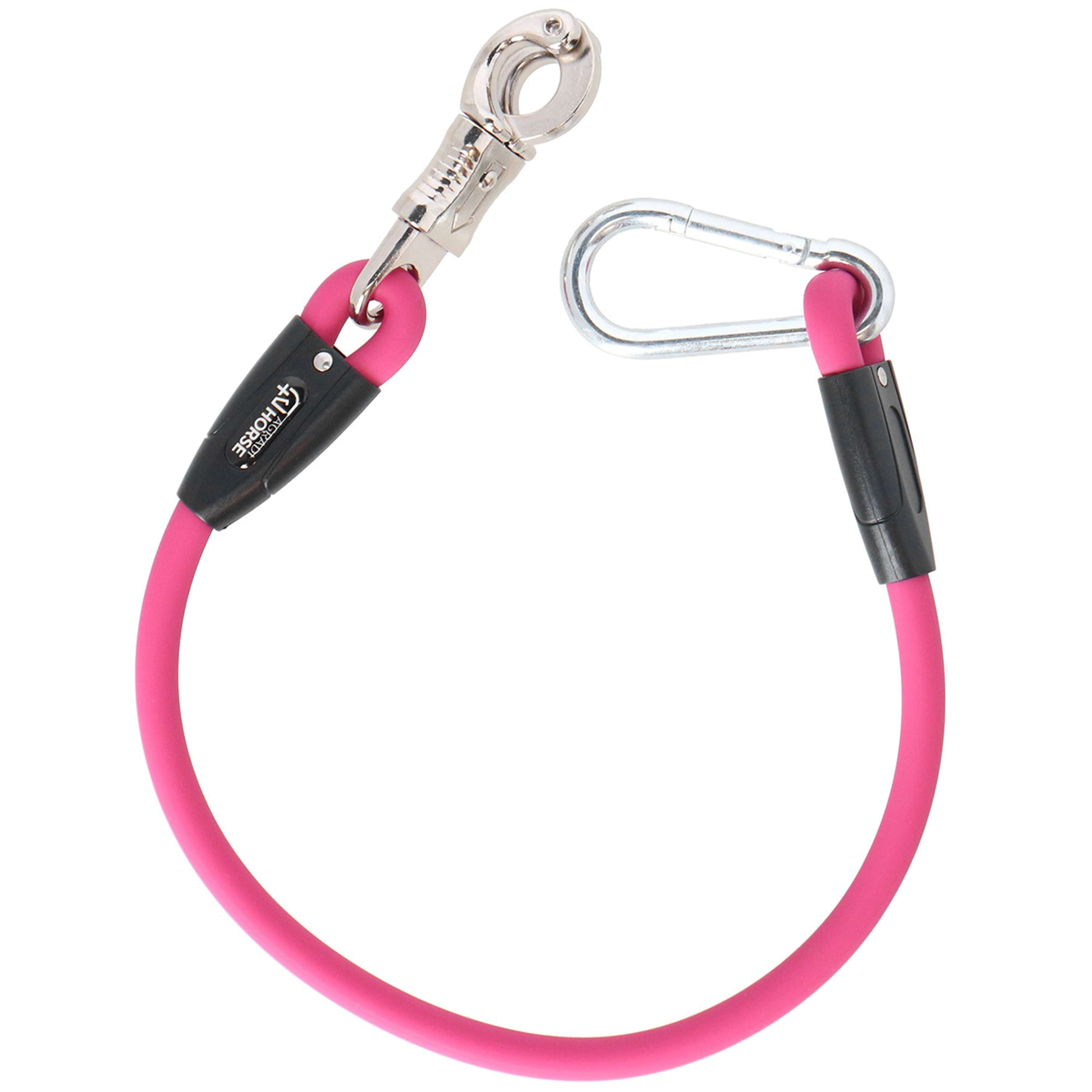 Agradi Horse Vastzetlijn Silicone Hot Pink