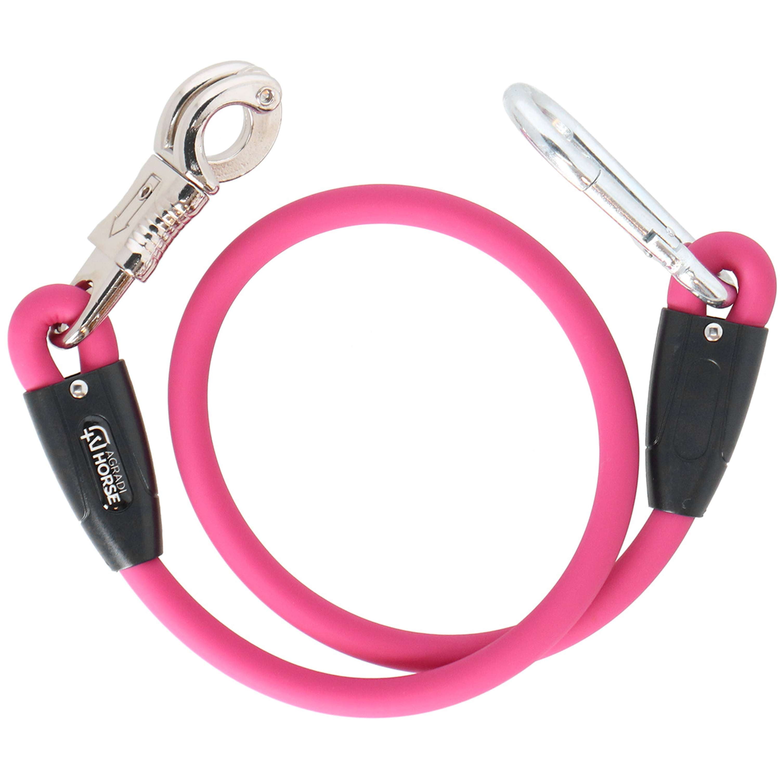Agradi Horse Vastzetlijn Silicone Hot Pink