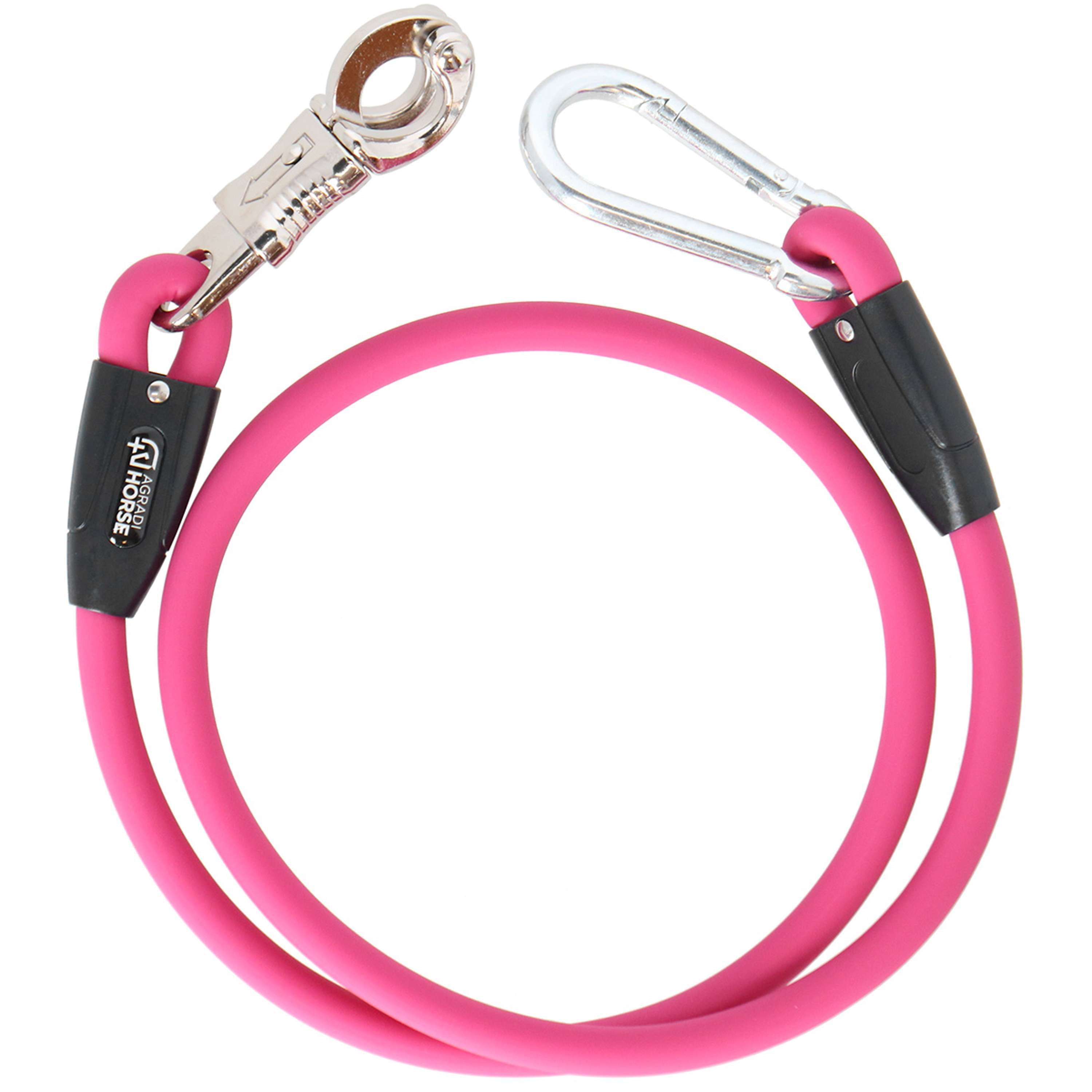 Agradi Horse Vastzetlijn Silicone Hot Pink