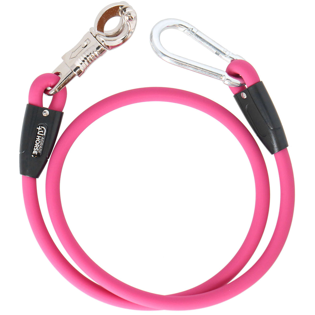 Agradi Horse Vastzetlijn Silicone Hot Pink