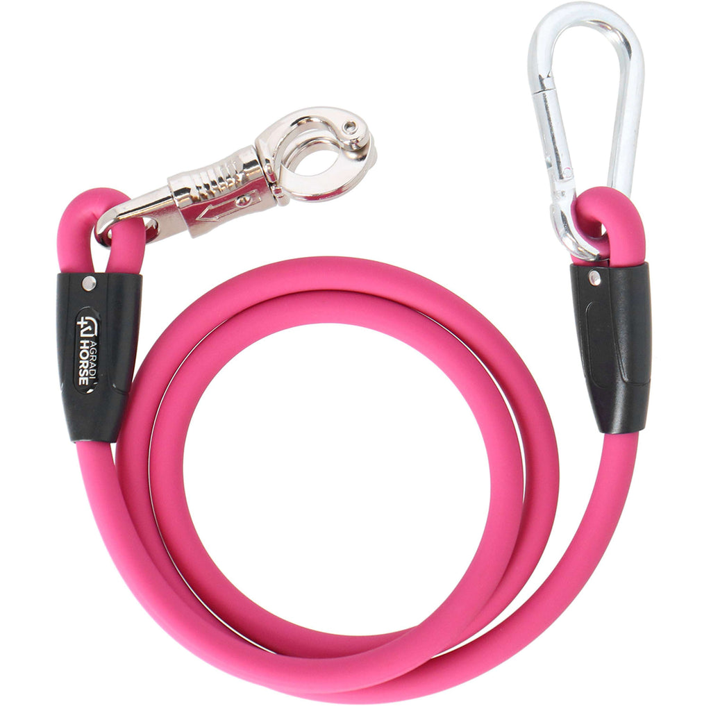 Agradi Horse Vastzetlijn Silicone Hot Pink
