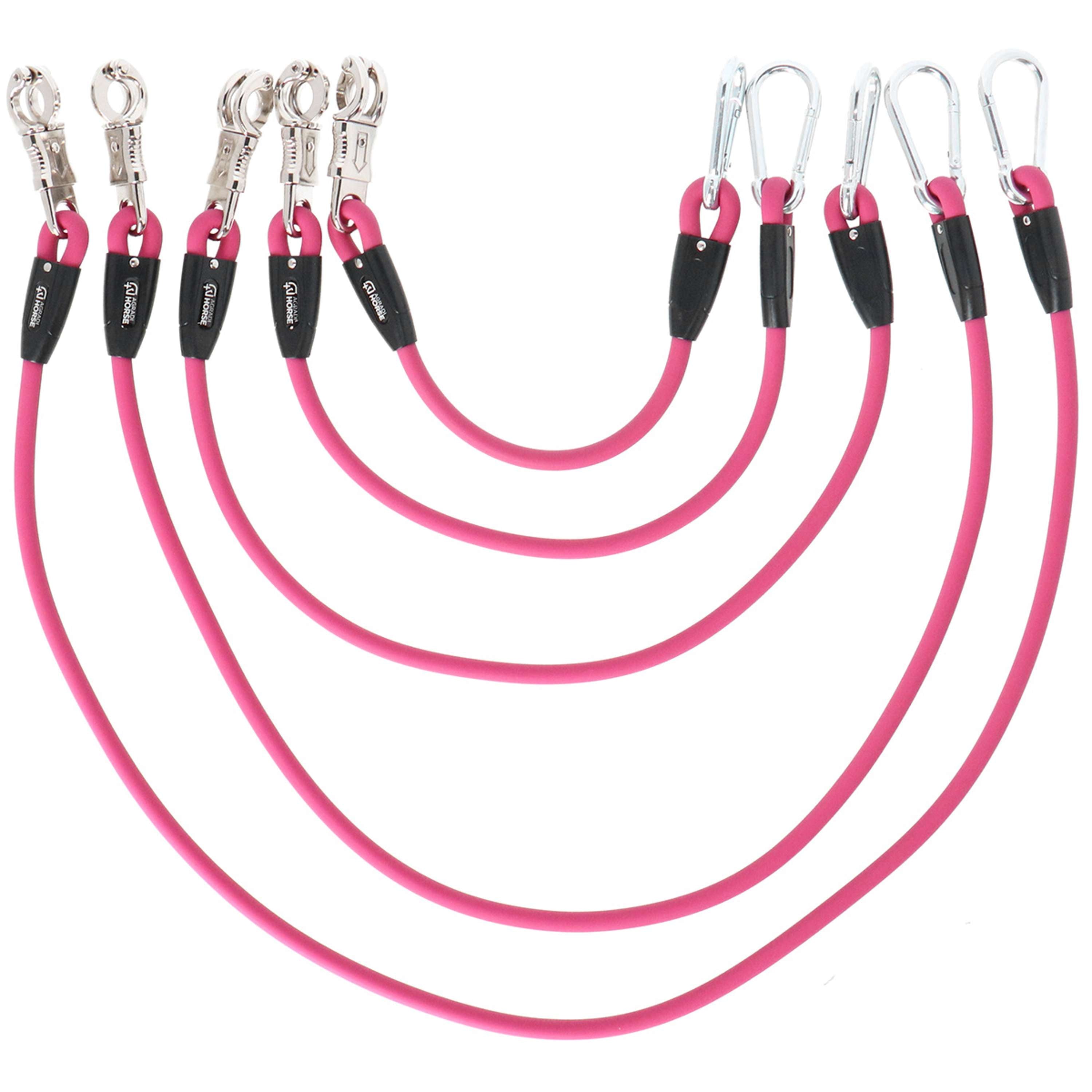 Agradi Horse Vastzetlijn Silicone Hot Pink