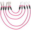 Agradi Horse Vastzetlijn Silicone Hot Pink