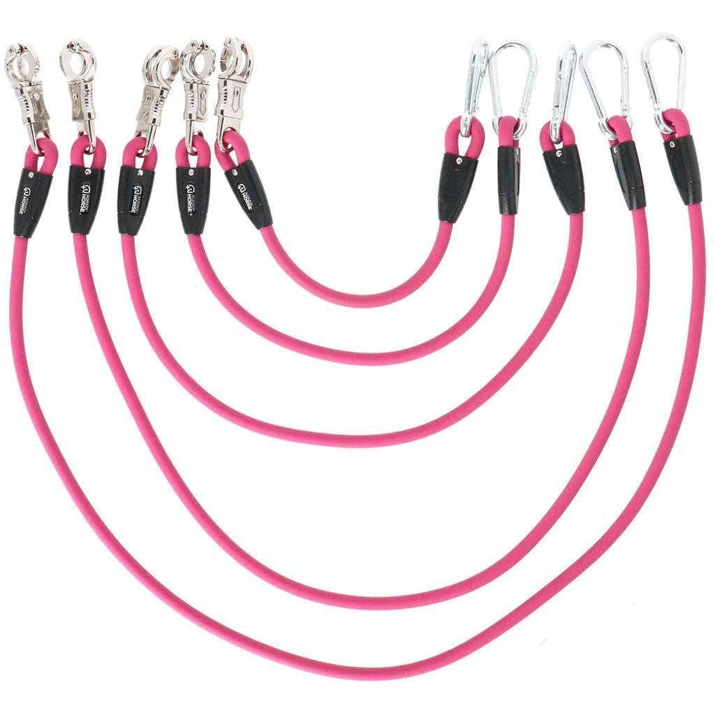 Agradi Horse Vastzetlijn Silicone Hot Pink