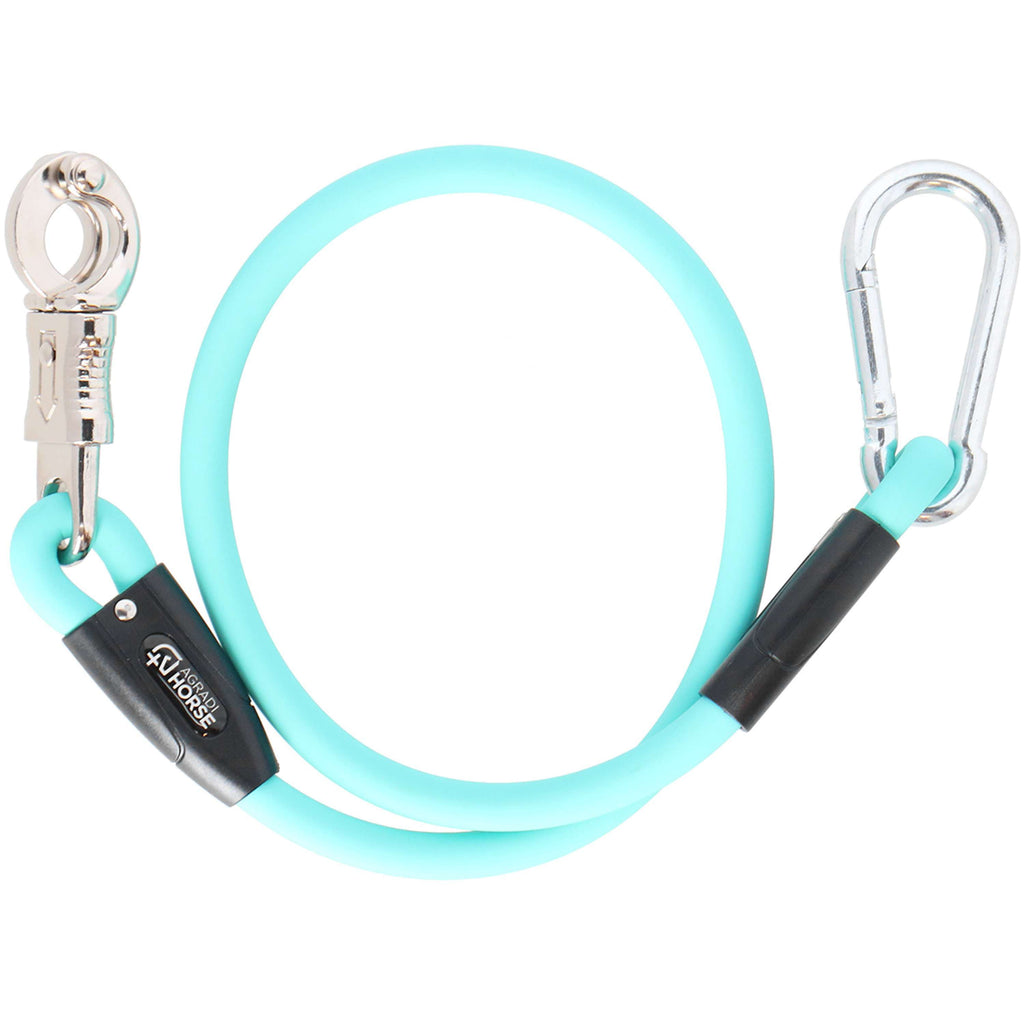 Agradi Horse Vastzetlijn Silicone Aqua