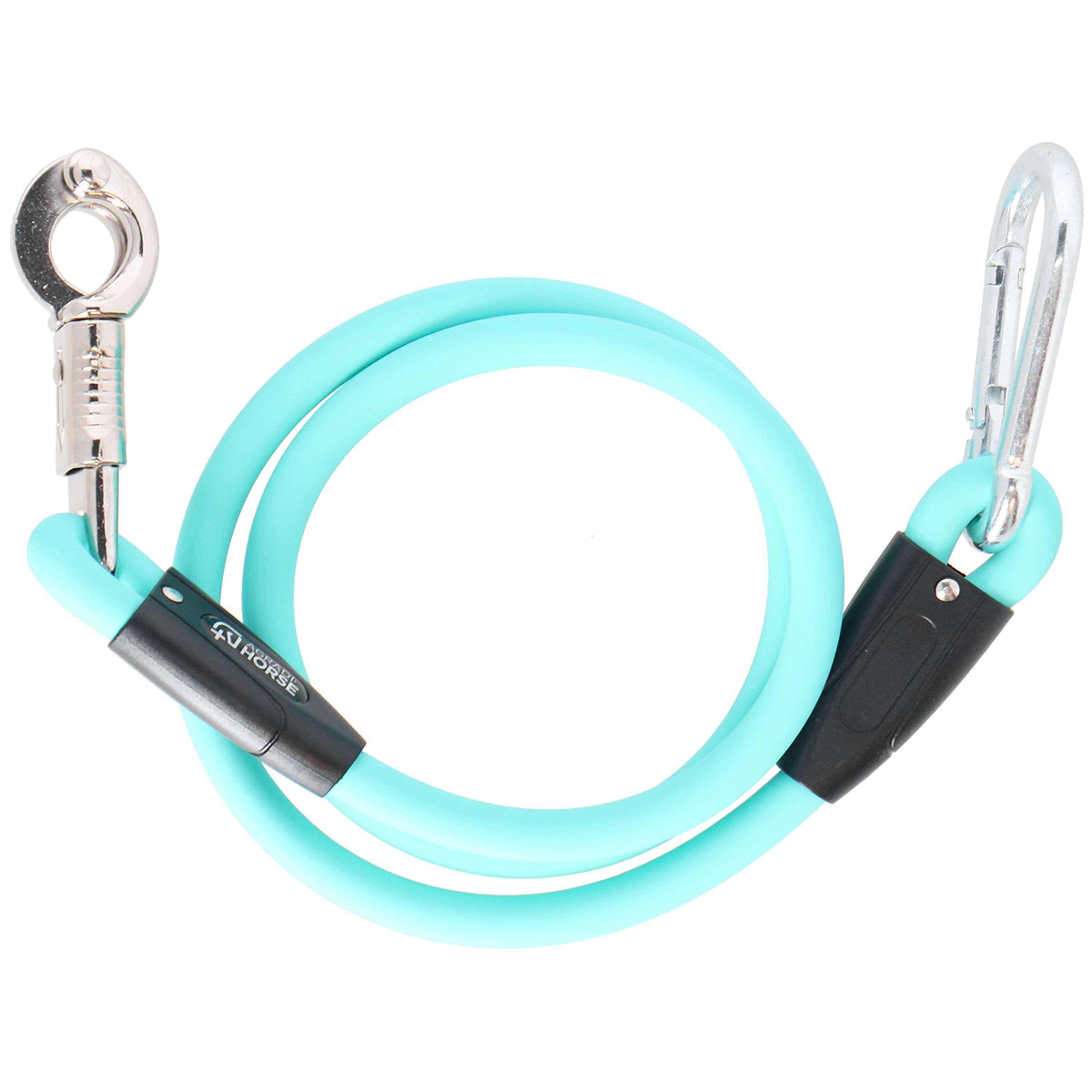 Agradi Horse Vastzetlijn Silicone Aqua