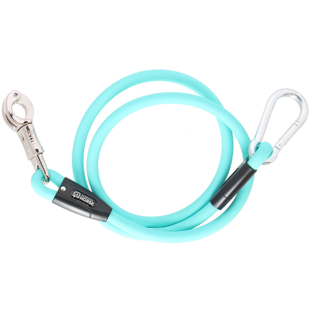 Agradi Horse Vastzetlijn Silicone Aqua
